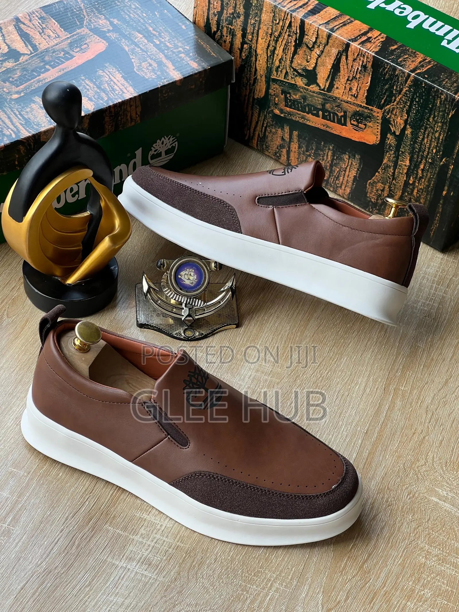 Timberland Branded Leather Shoes