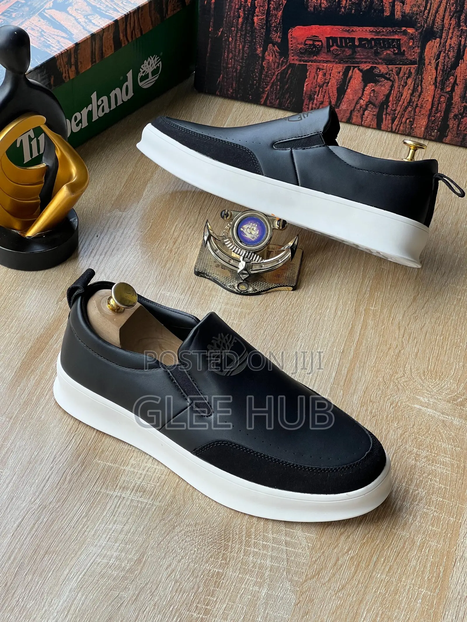 Timberland Branded Leather Shoes