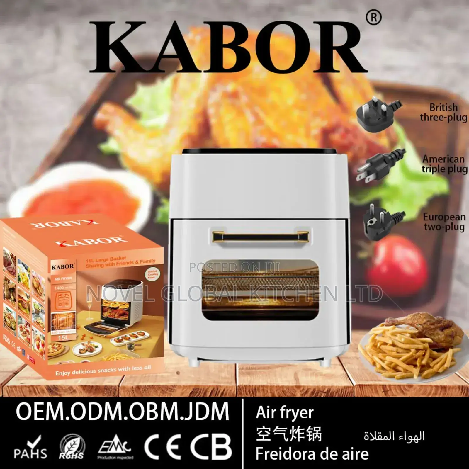 Kabor 15l Airfryer