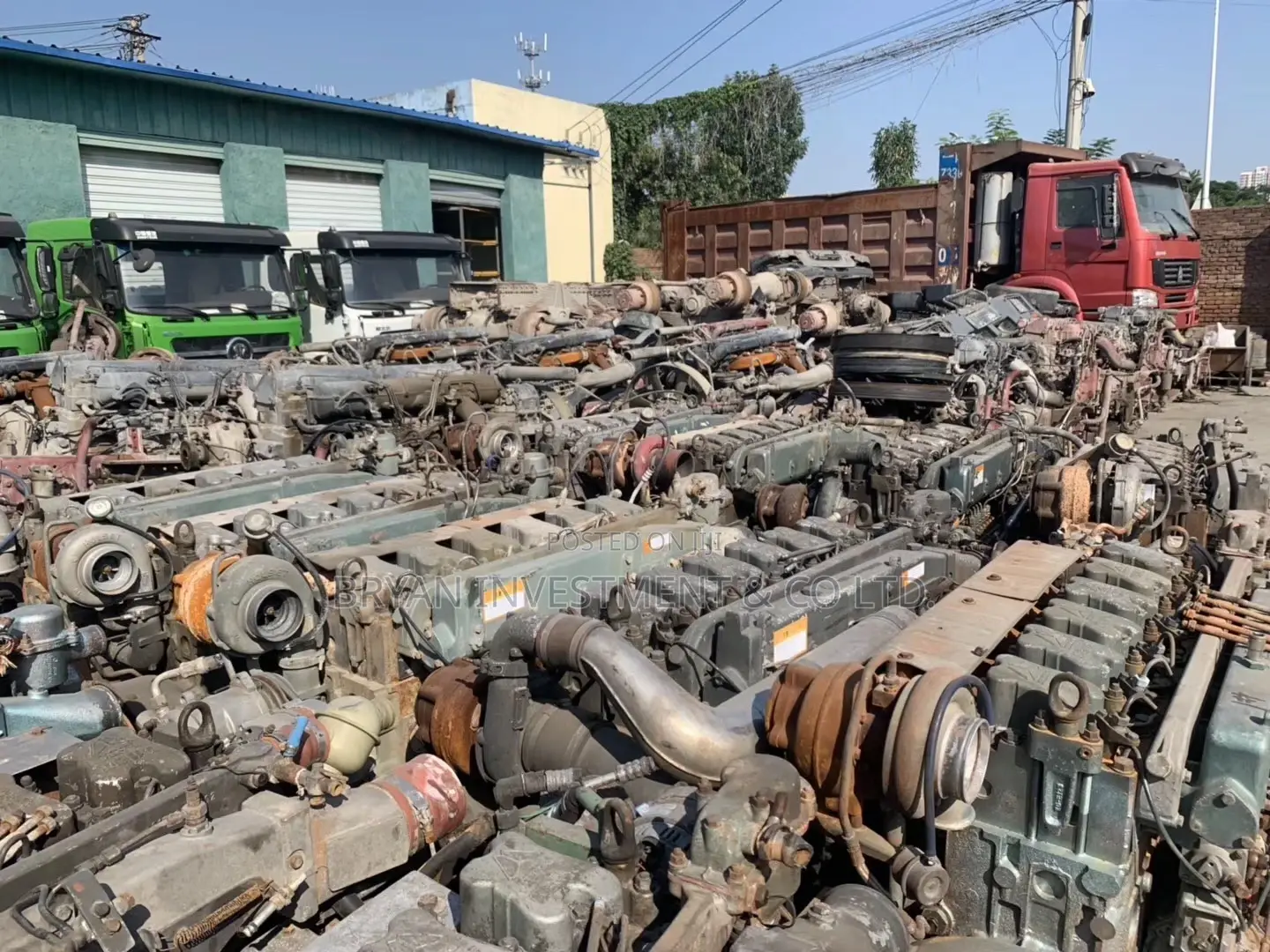 Used Howo Engine
