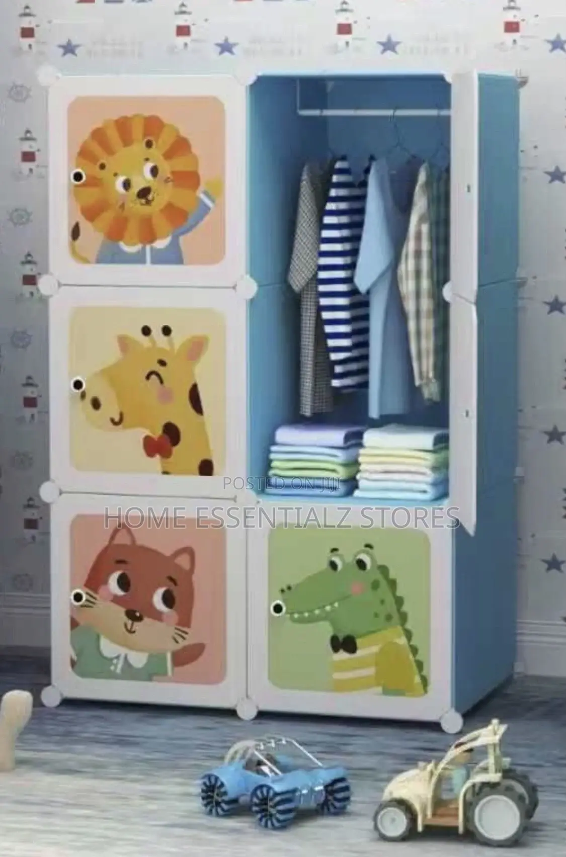 Children’S Babies Compact Clothes Cabinet