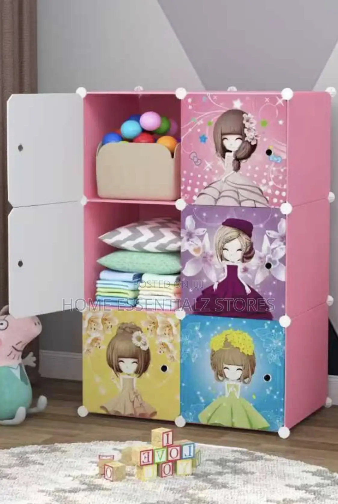 Children’S Babies Compact Clothes Cabinet