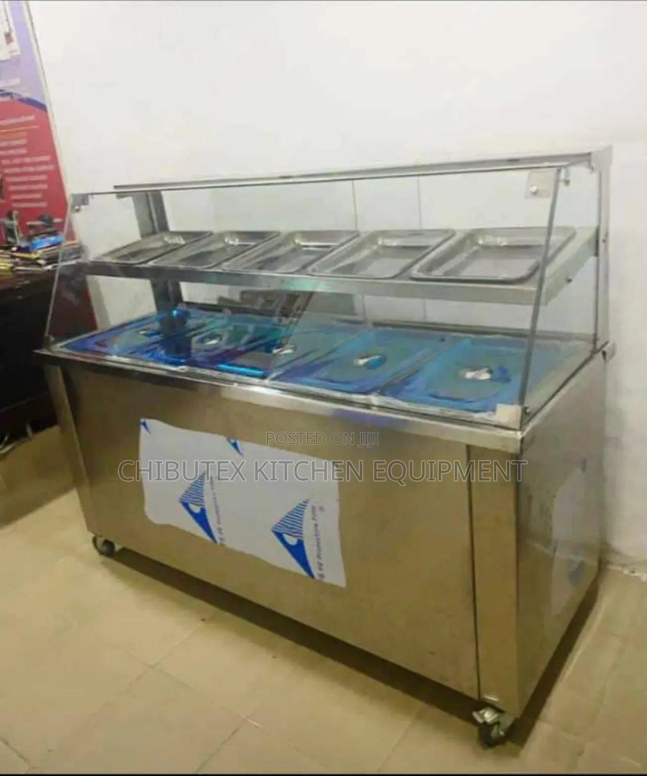 Industrial Food Display Warmer 5 Plates Local With Under