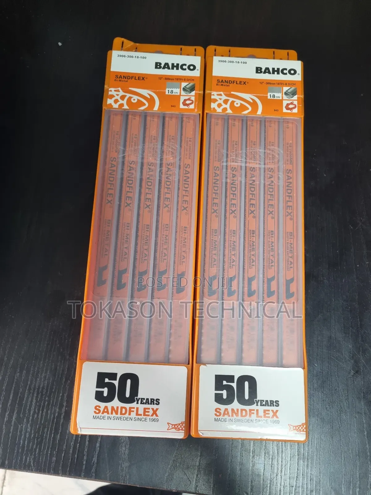 Bahco Sandflex Bi-Metal Hacksaw Blades