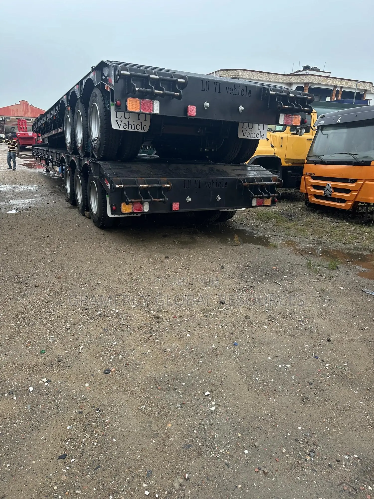 Brand New 80 Tons Low Bed Semi Trailer 40 Feet