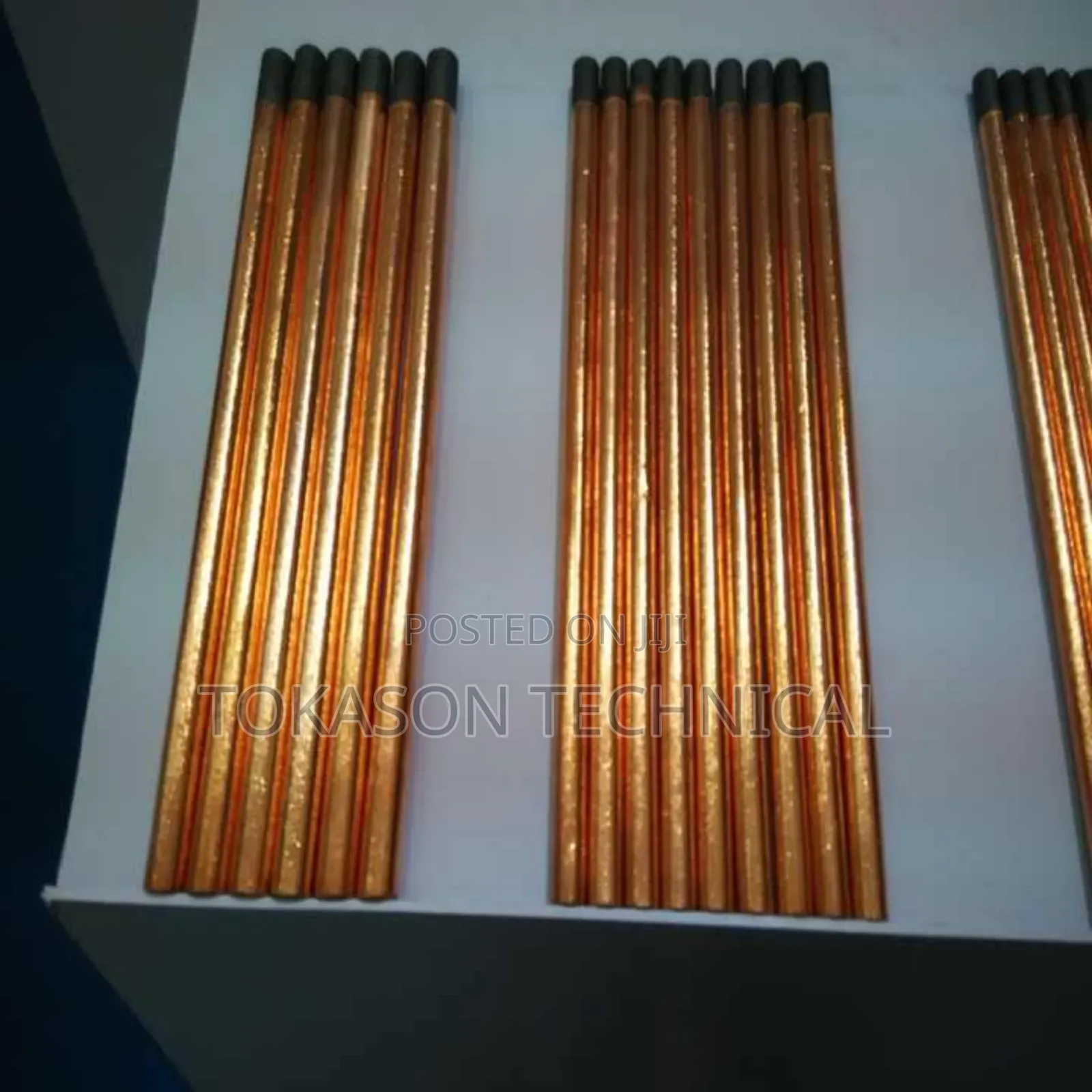 Copper-Coated Carbon Gouging Rods,