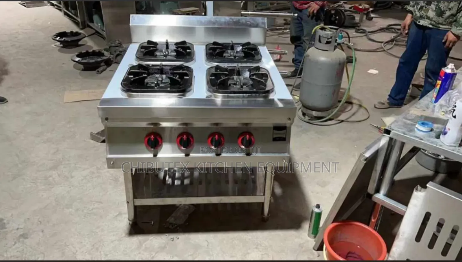 Industrial Gas Cooker 4burners With Out Oven