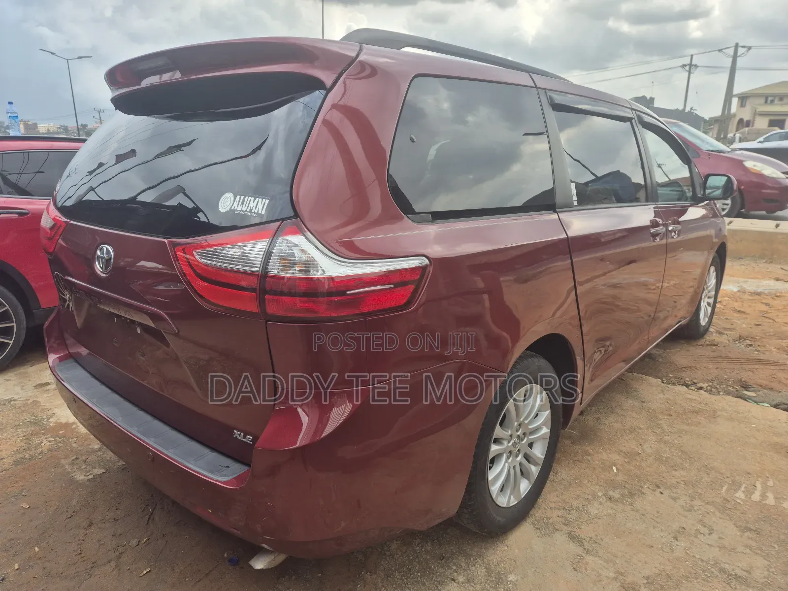 Toyota Sienna 2015 Burgundy