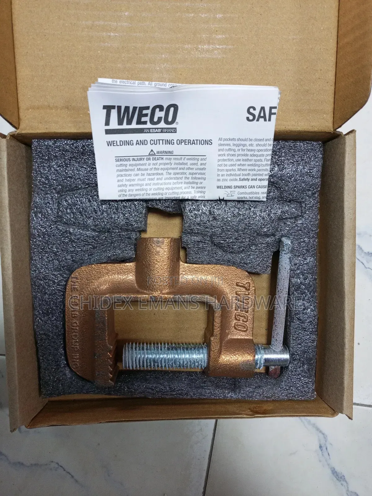 Tweco Ground Clamp