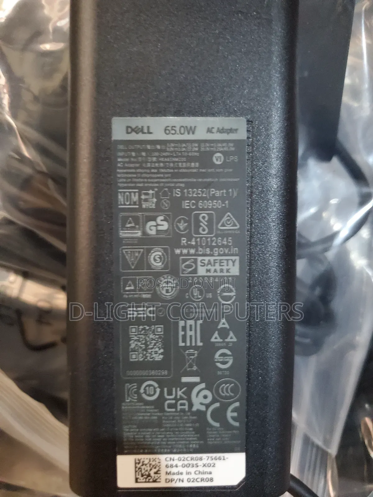 Original 65w Dell Type-c Laptop Charger