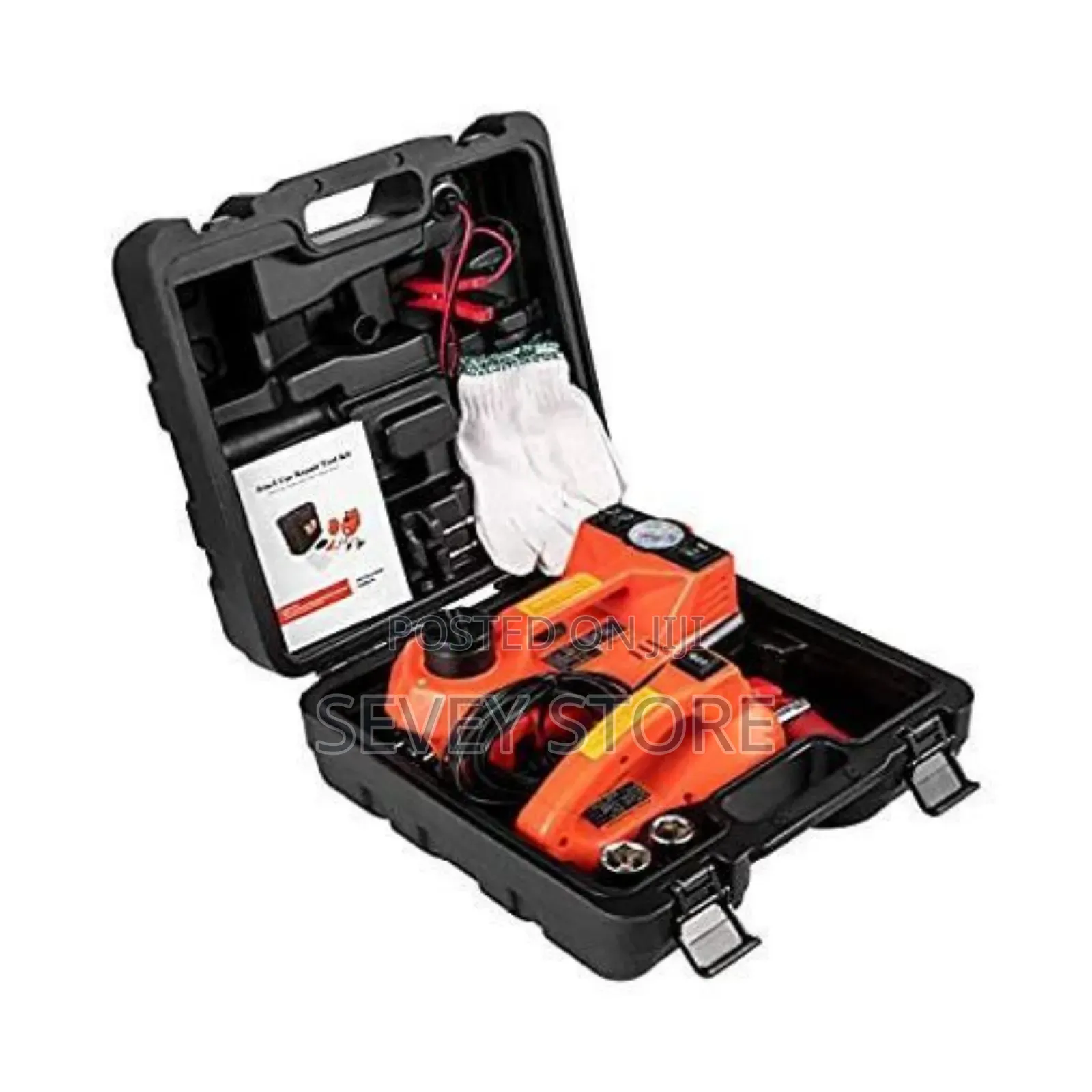 Electric Hydraulic Car Jack Kit 5 Ton 12v Portable Lift