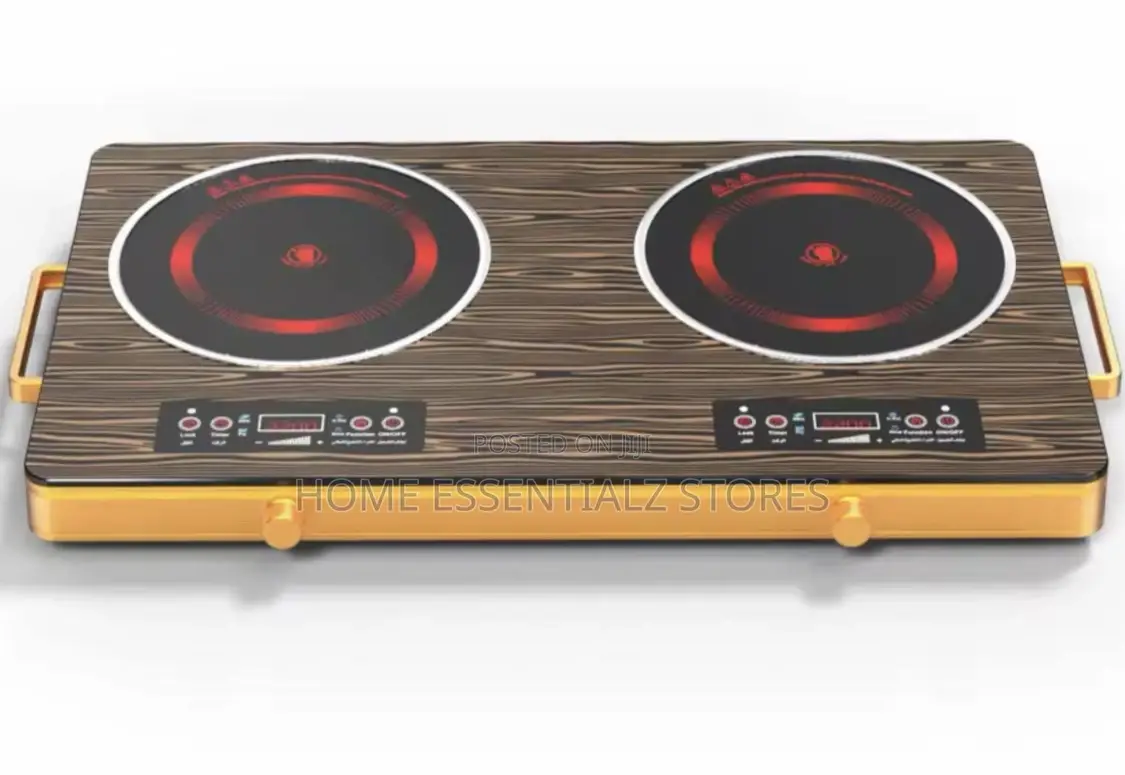 Double Burner Induction Cooker With Glass Top- Ceramic Infrared Cooker