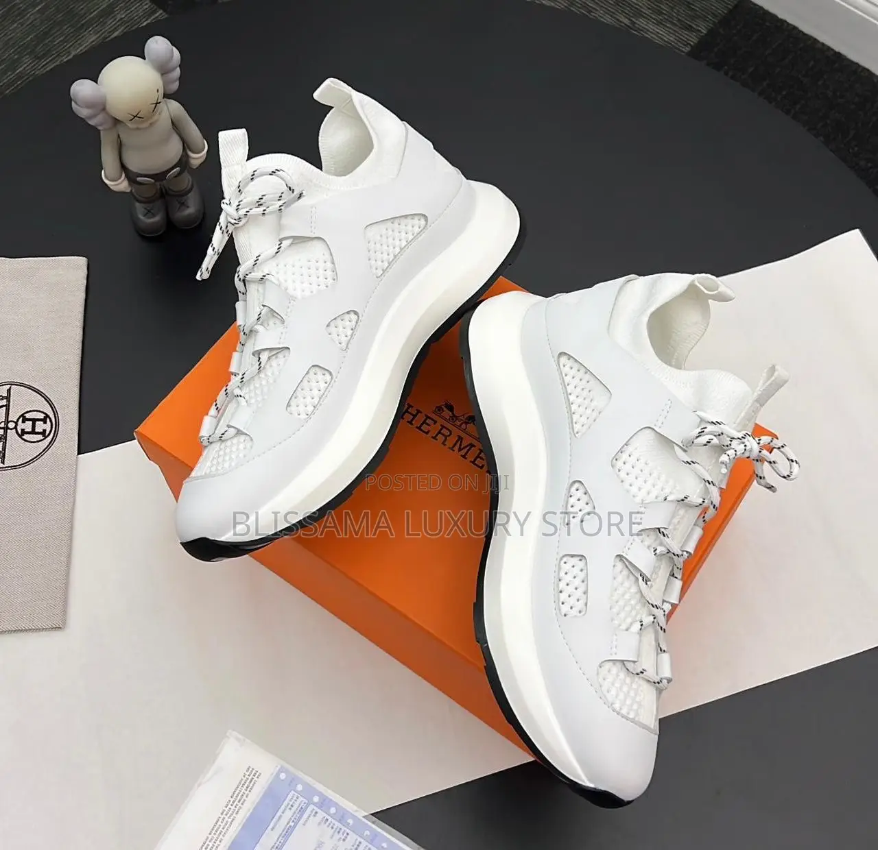 Hermes Premium Luxury Quality Sneakers