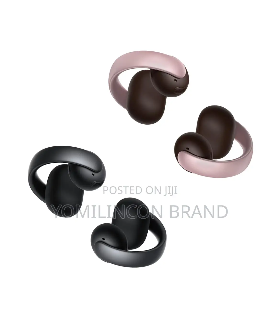 Soundcore Aeroclip by Anker, Open-Ear Earbuds, Clip - Black.