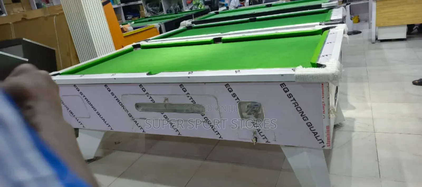 7ft Gloss Snooker Board, Marble And Coin