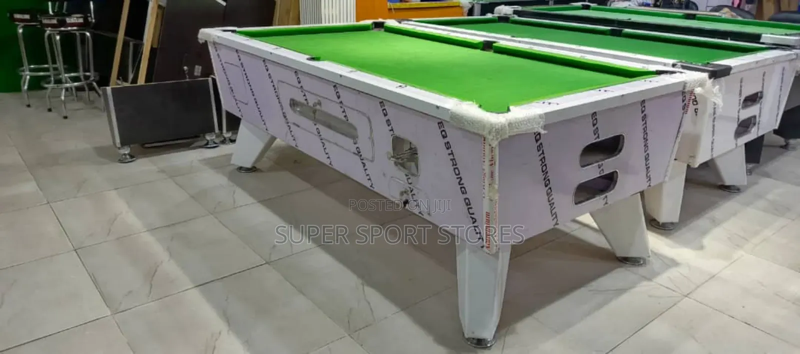 7ft Gloss Snooker Board, Marble And Coin