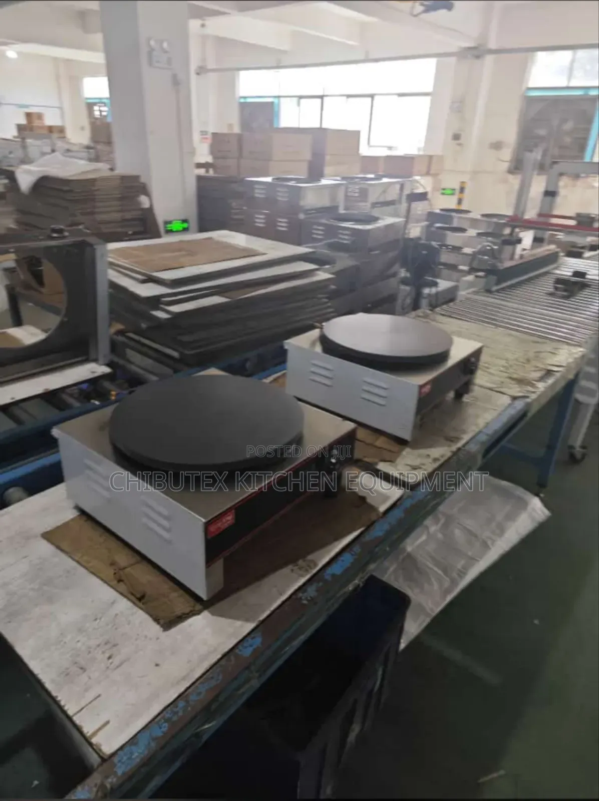 Industrial Cripe Maker Machine Single Electric