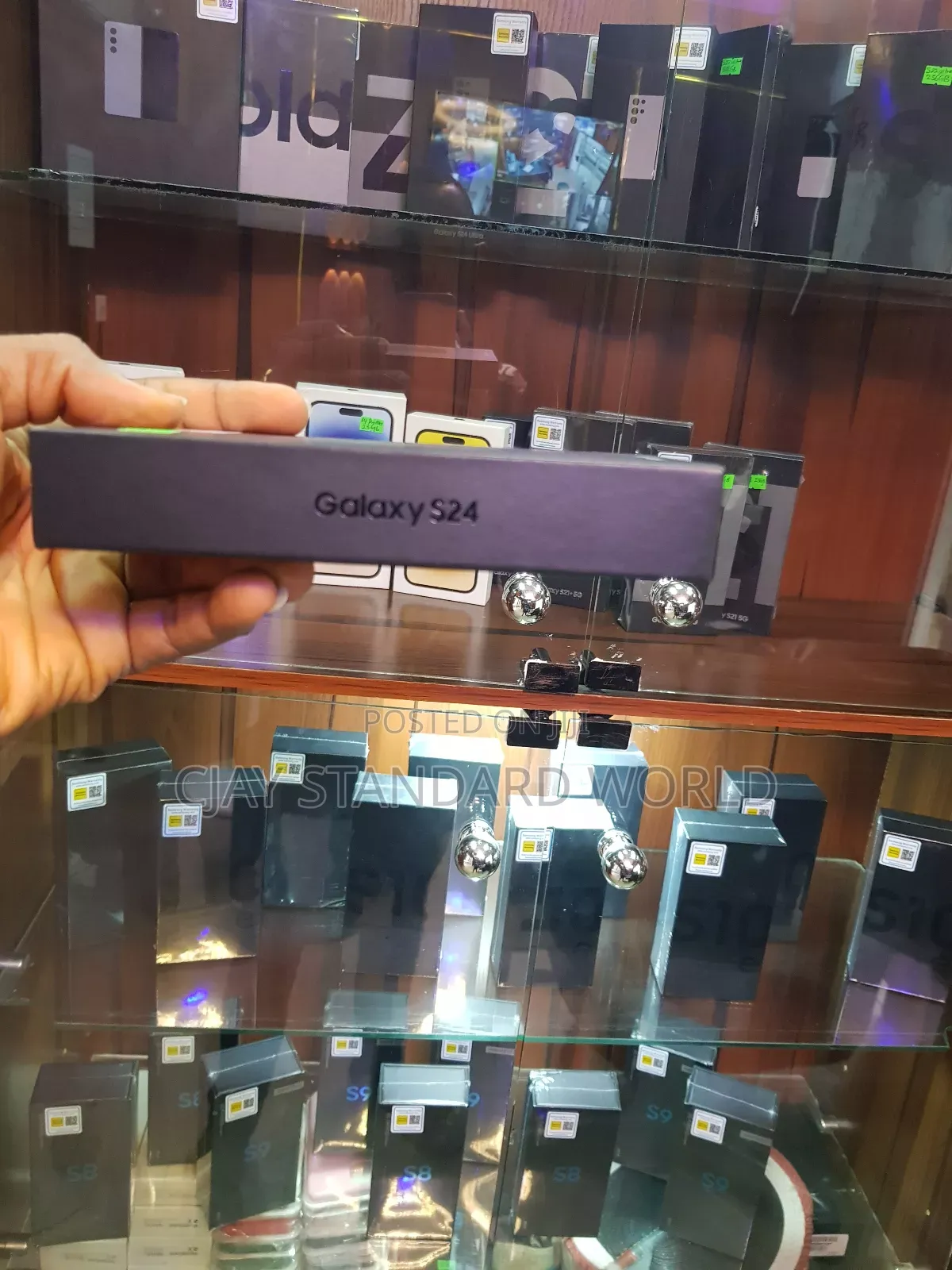 New Samsung Galaxy S24 256 GB Black