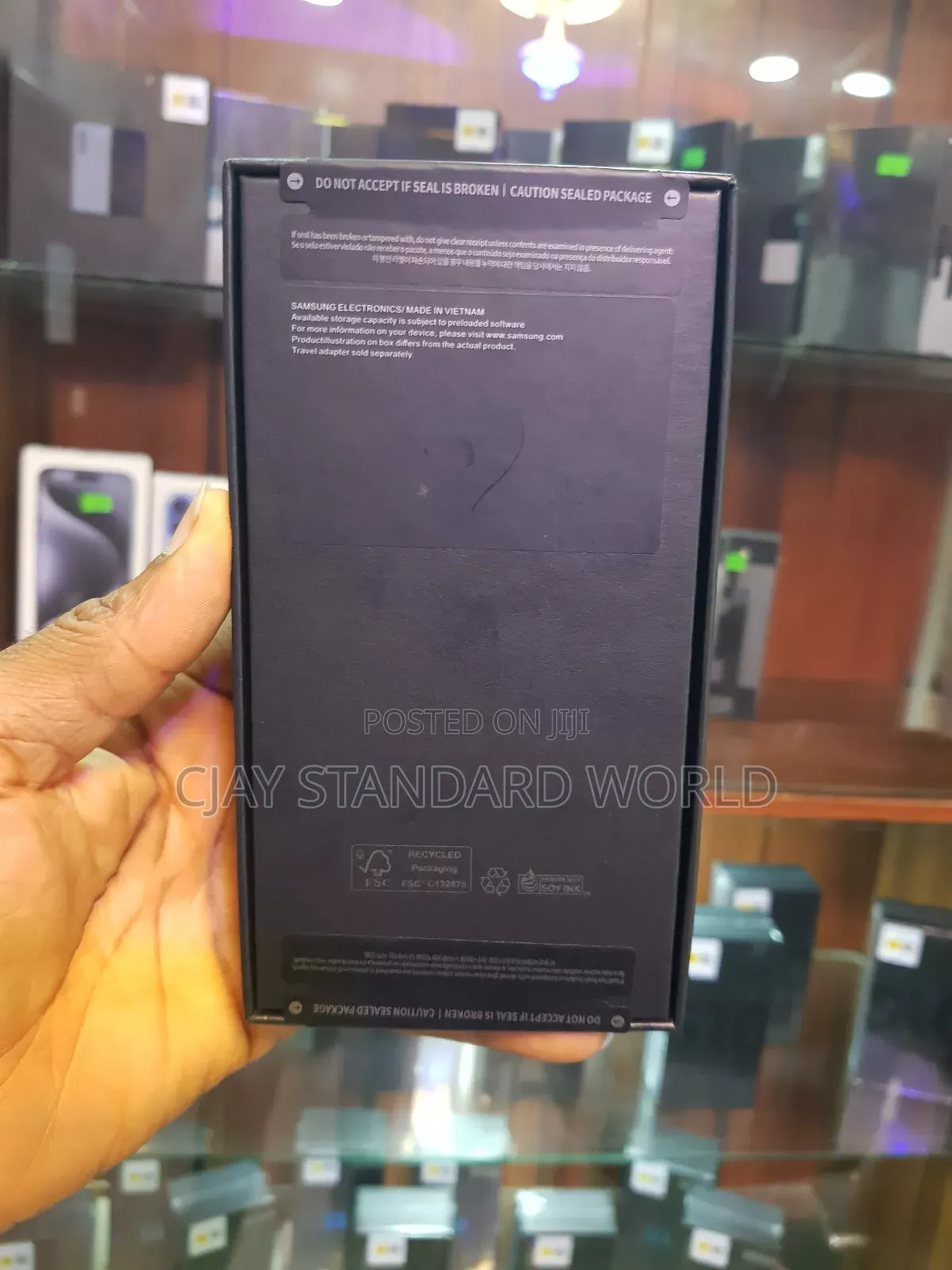 New Samsung Galaxy S24 256 GB Black