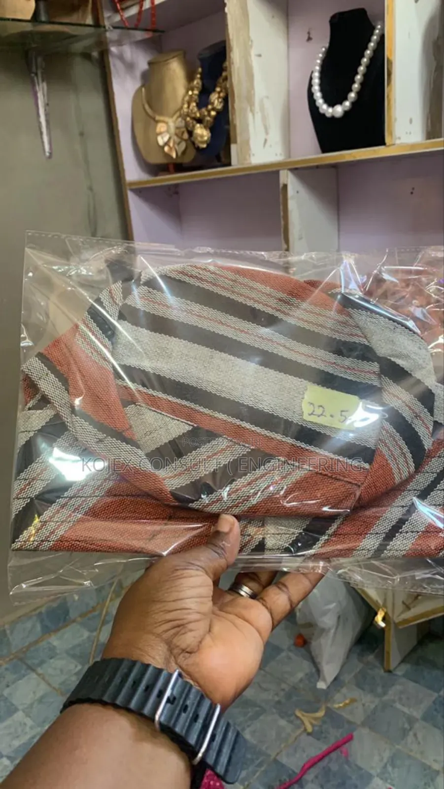 Aso-Oke Men Fila Cap