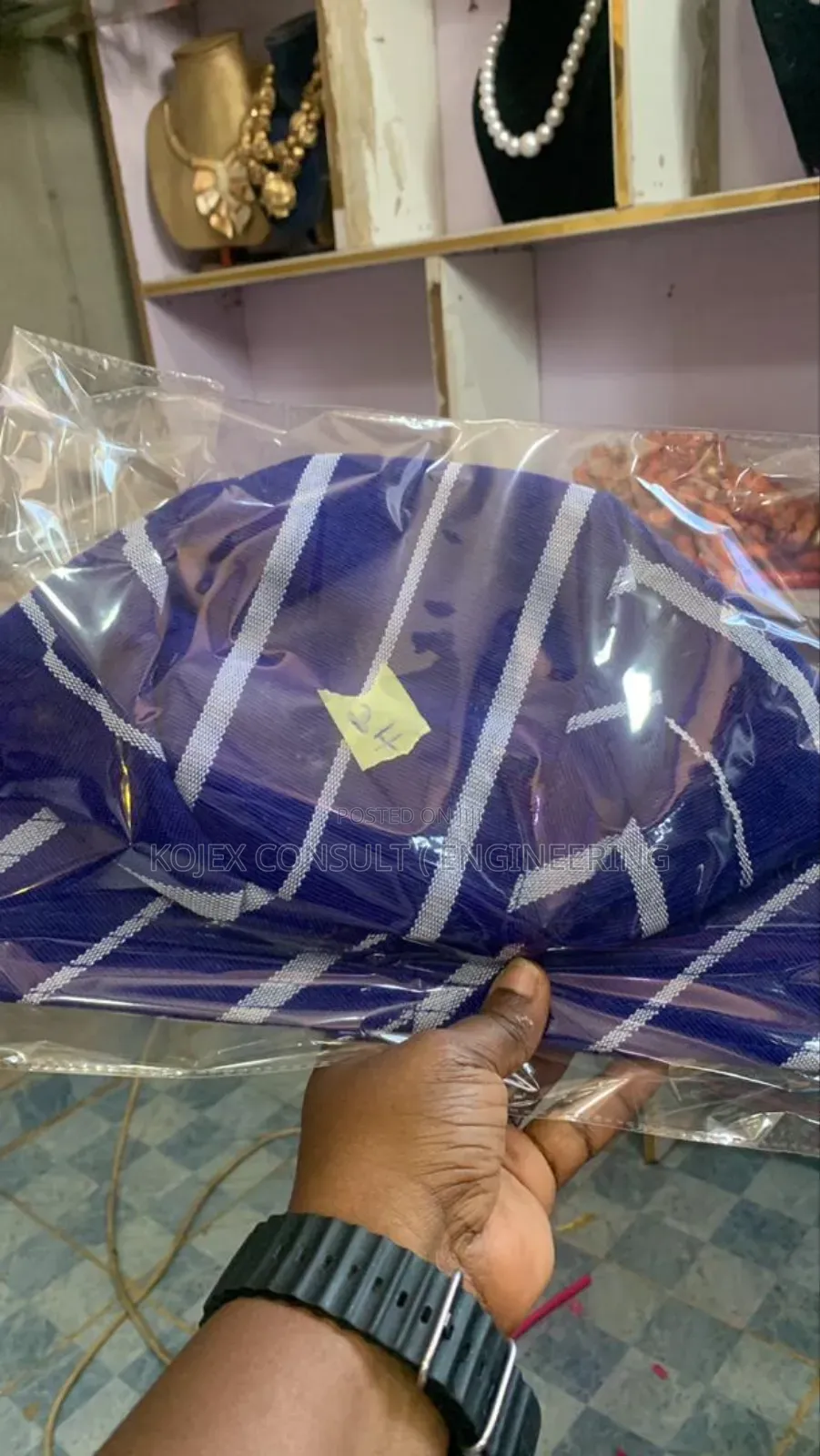 Aso-Oke Men Fila Cap