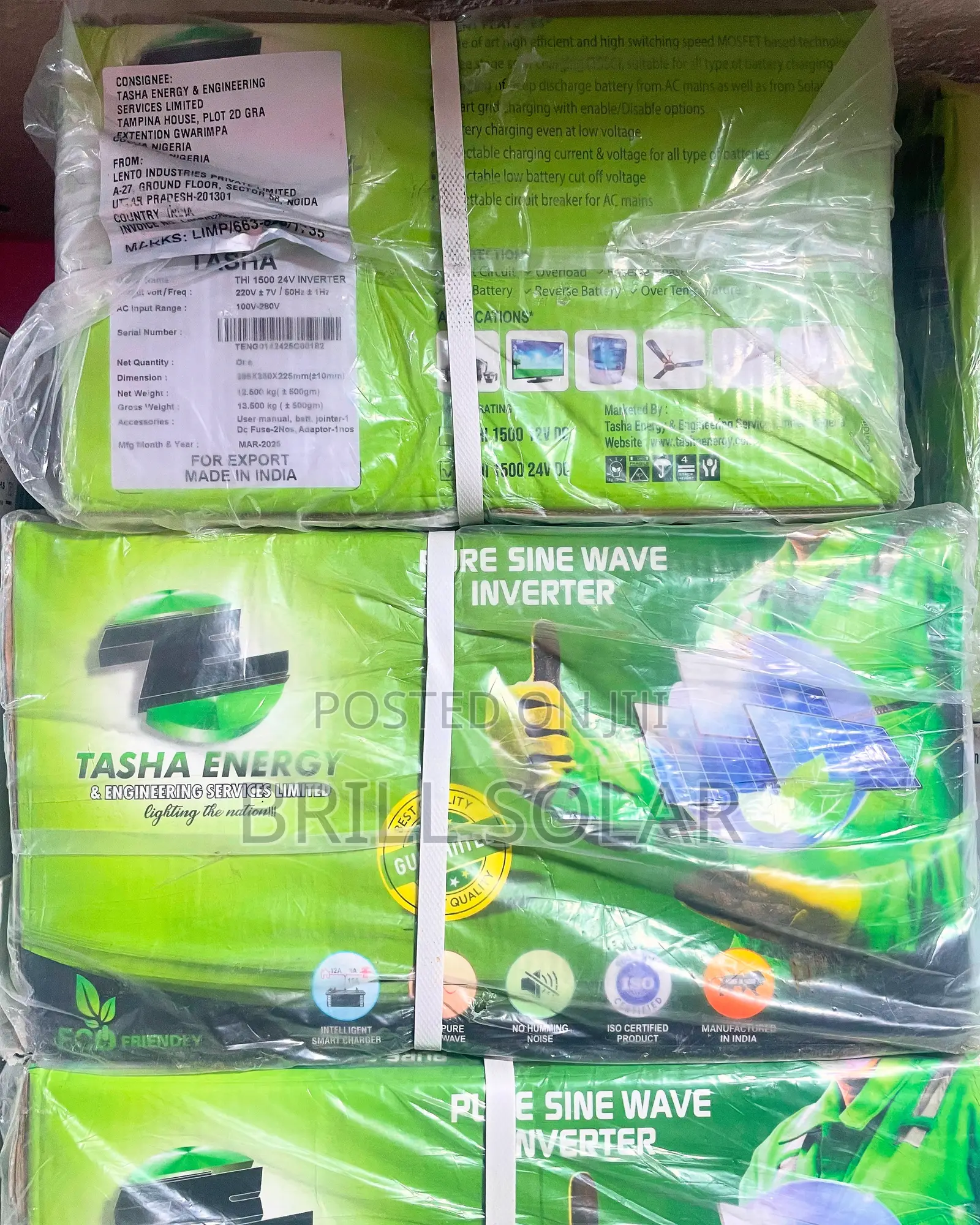 1.5kva-24v Tasha Energy Pure Sine Wave Inverter