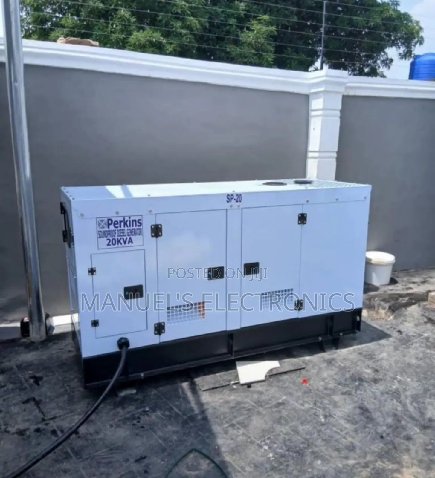 High Quality 20kva Perkins Diesel Soundproof Generator 100%
