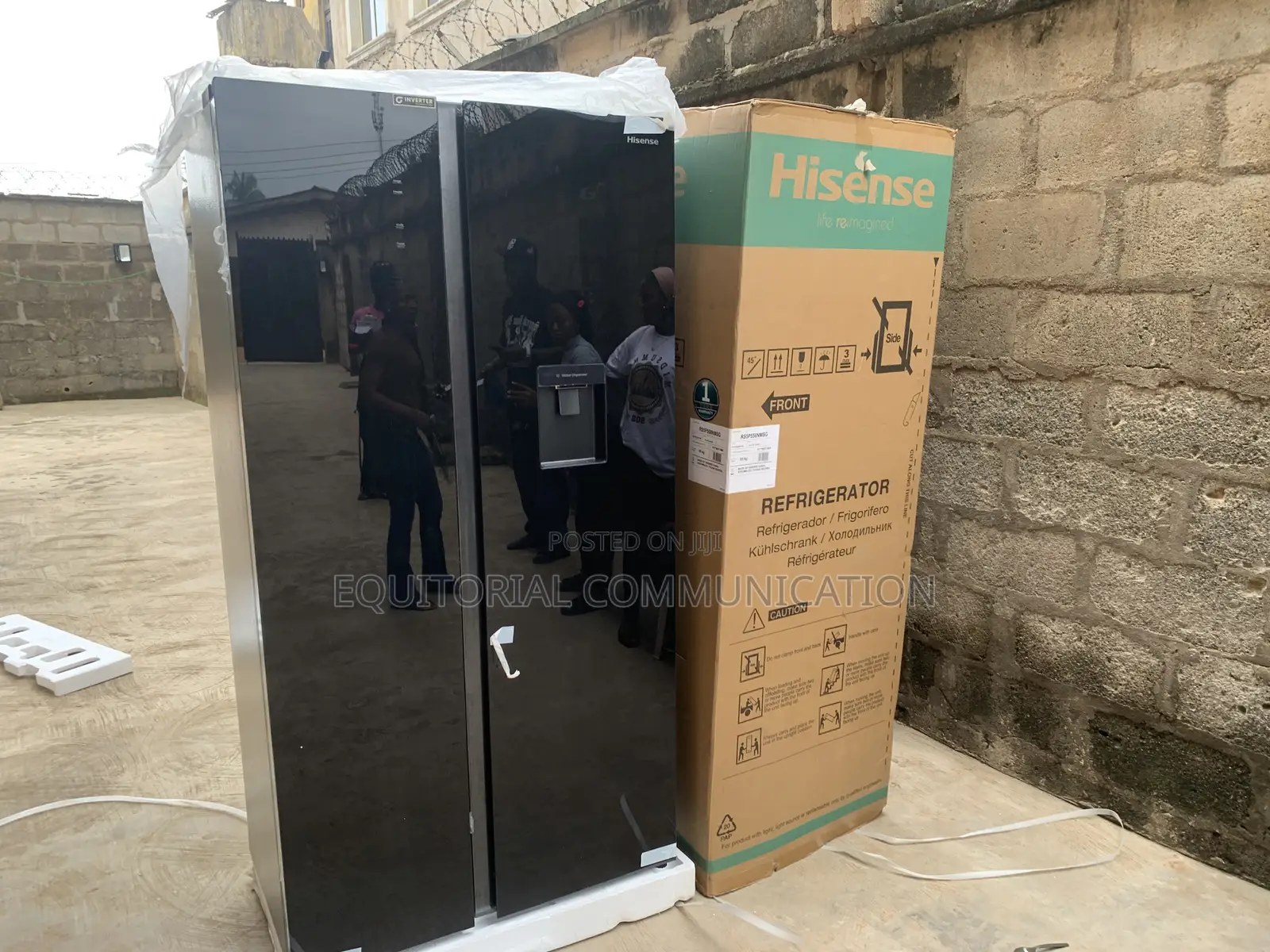 Hisense Rs5p5558nmsg Side-by-Side 558l Refrigerator