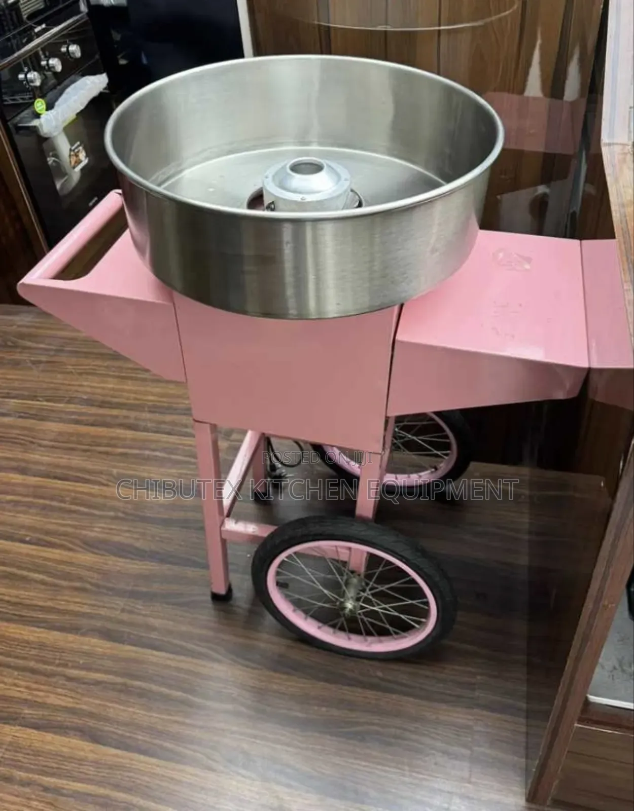 Industrial Candy Floss Machine Standing