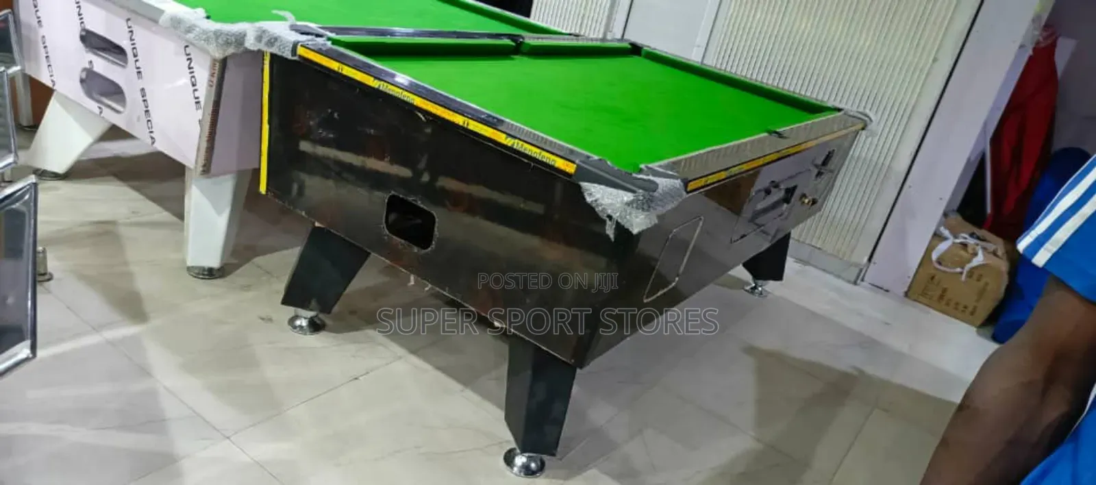 7ft Gloss Snooker Board, Marble And Coin