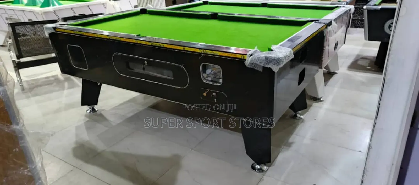7ft Gloss Snooker Board, Marble And Coin