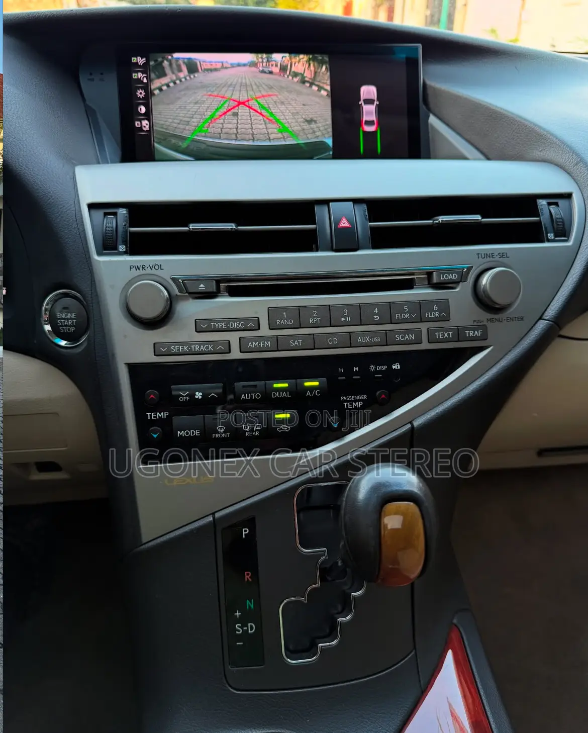 2010-13 Lexus Rx 350 Android Set