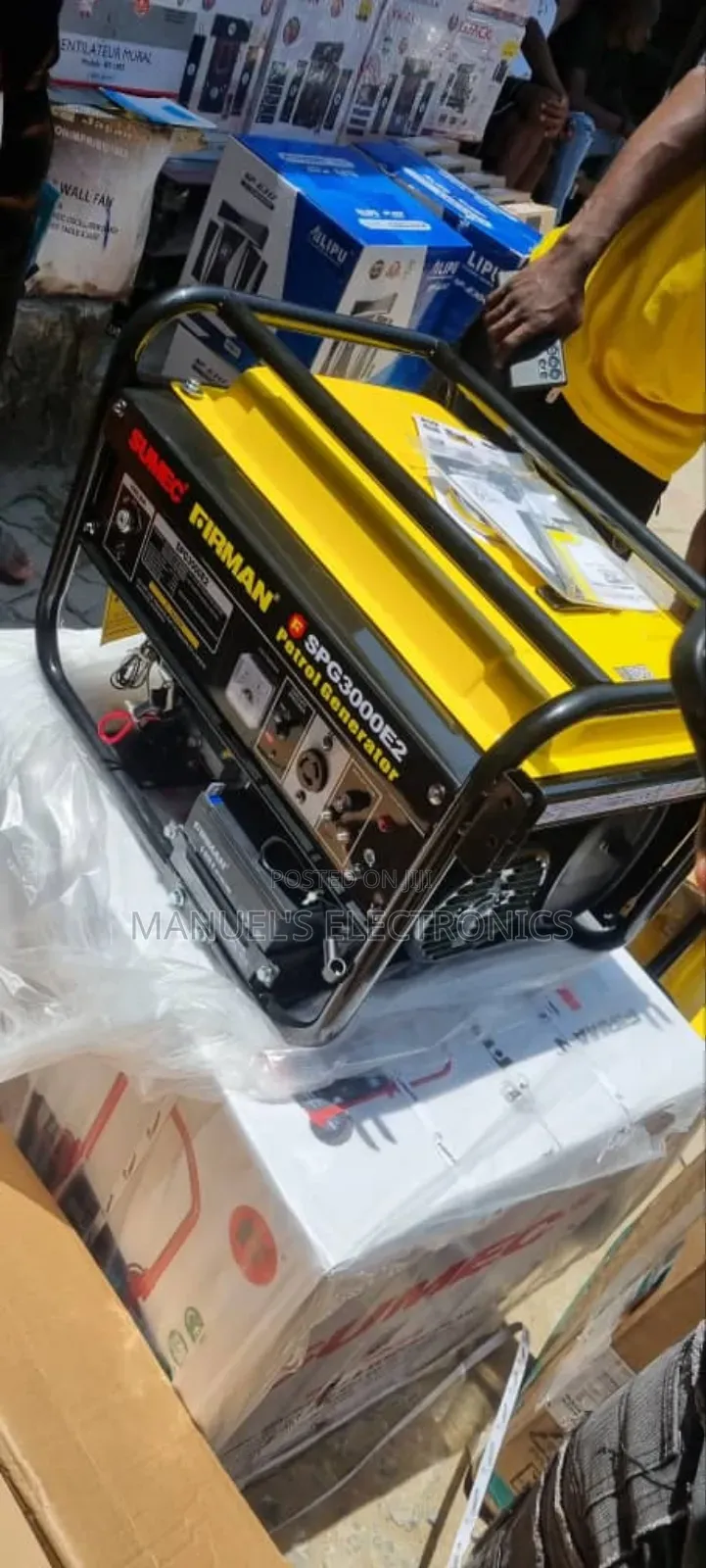 Sumec Firman 3.0kva Petrol Gen 100%Copper Coil Key Start