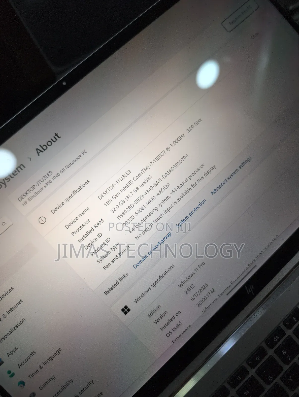 Laptop HP EliteBook 1040 G8 32GB Intel Core i7 SSD 512GB