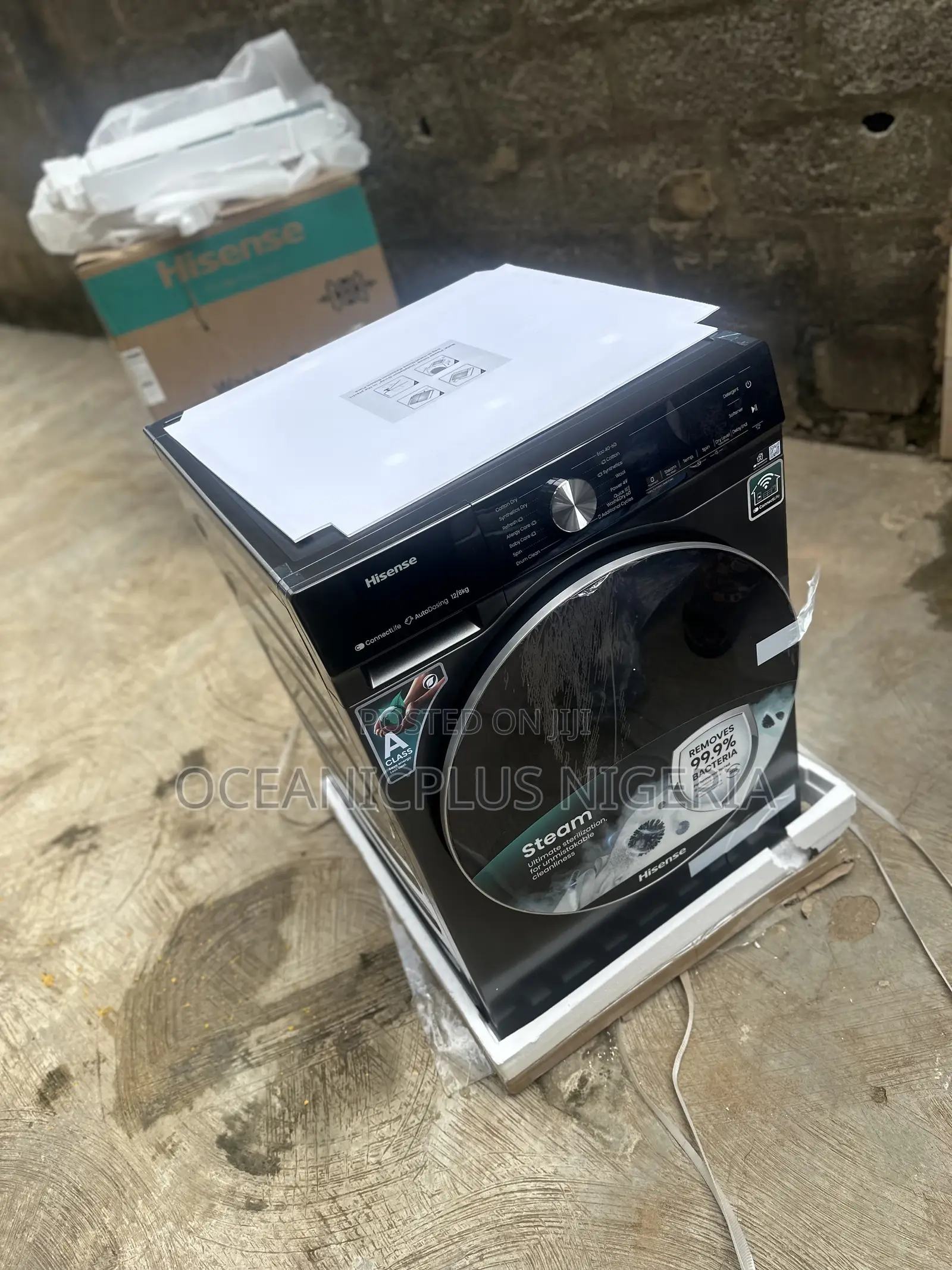 Hisense Smartquick 12kg/8kg Washer and Dryer.