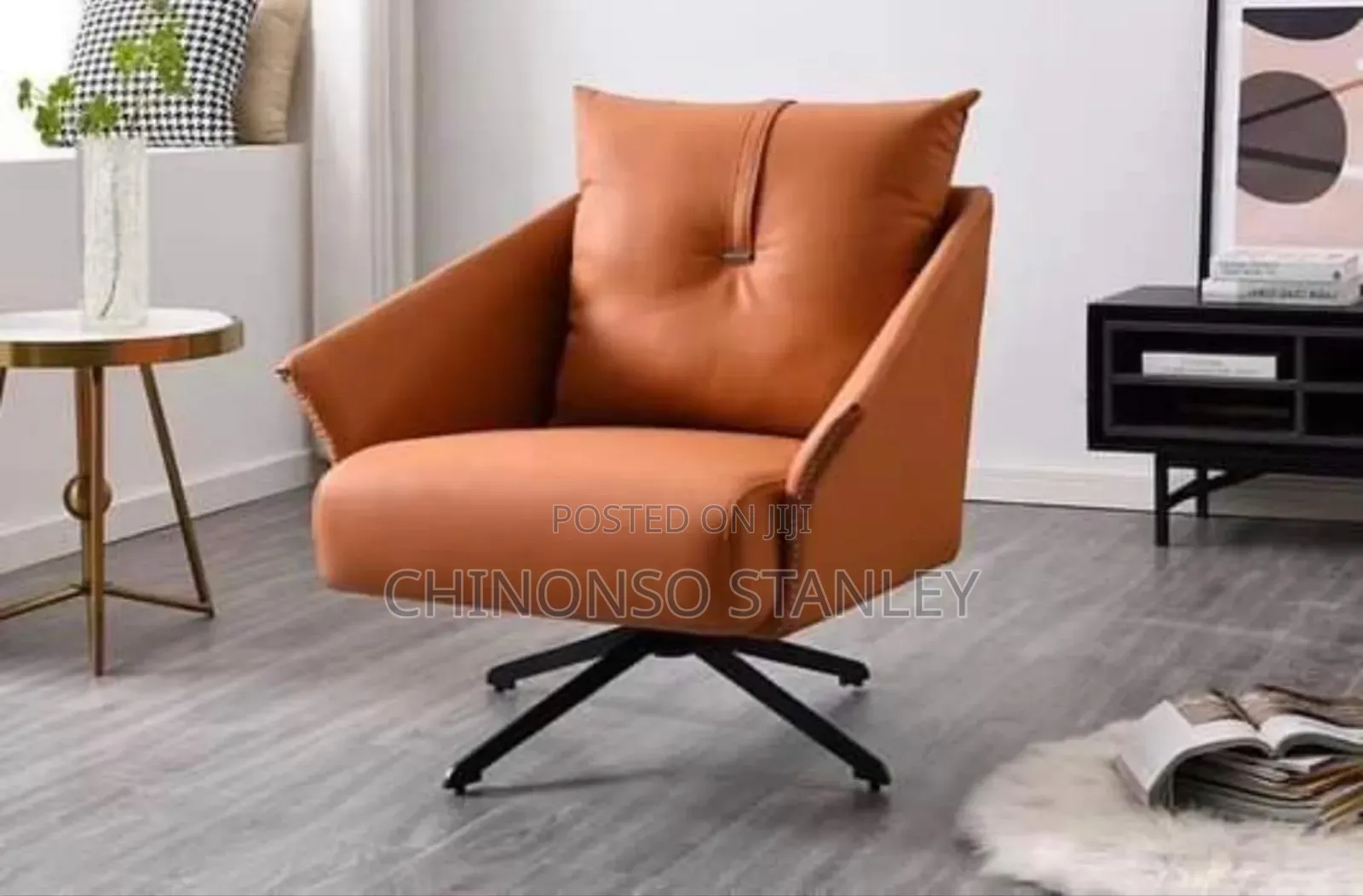 Single Leather Chair