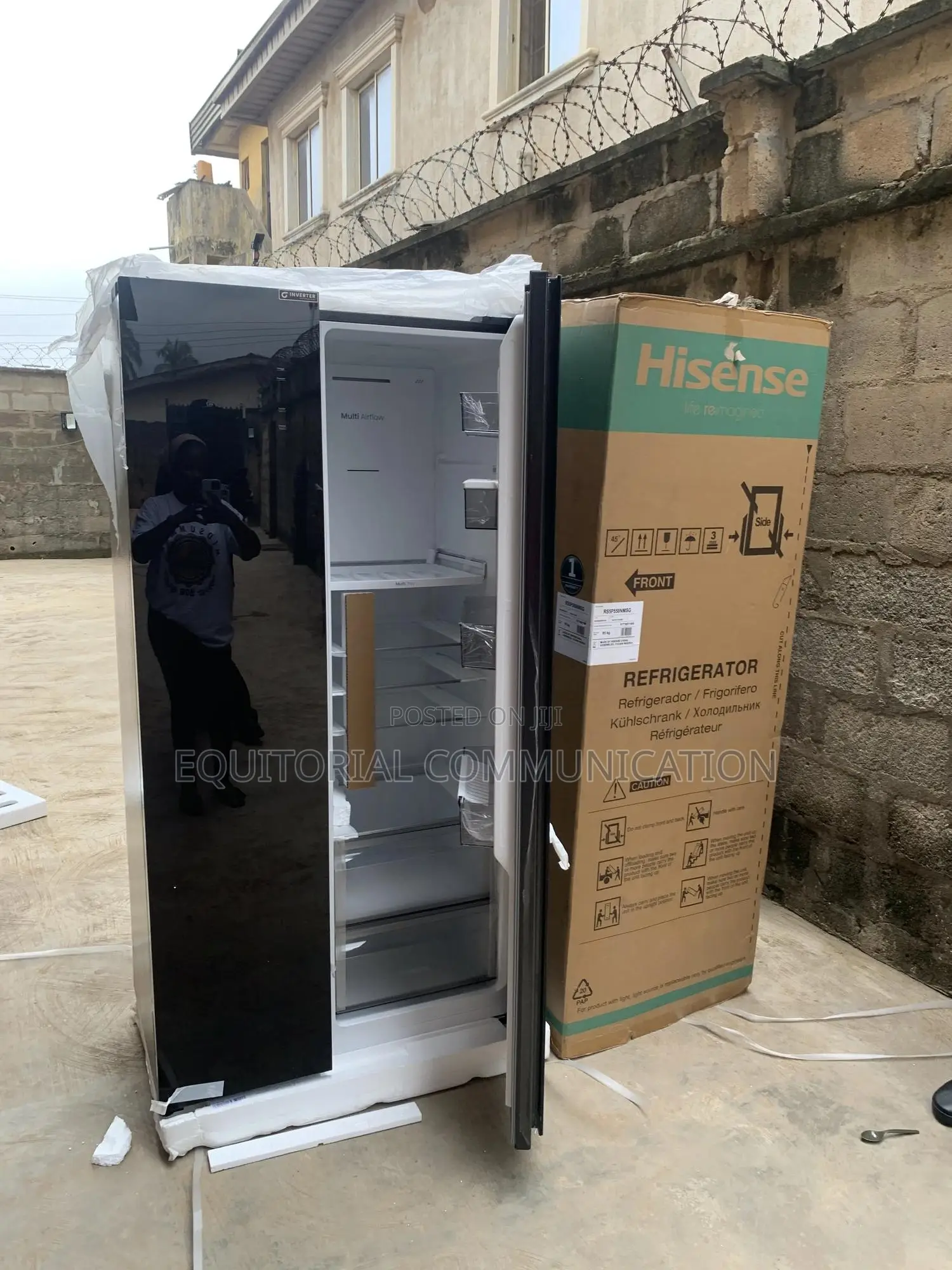 Minimalist 558l Fridge Design – Hisense Rs5p5558nmsg