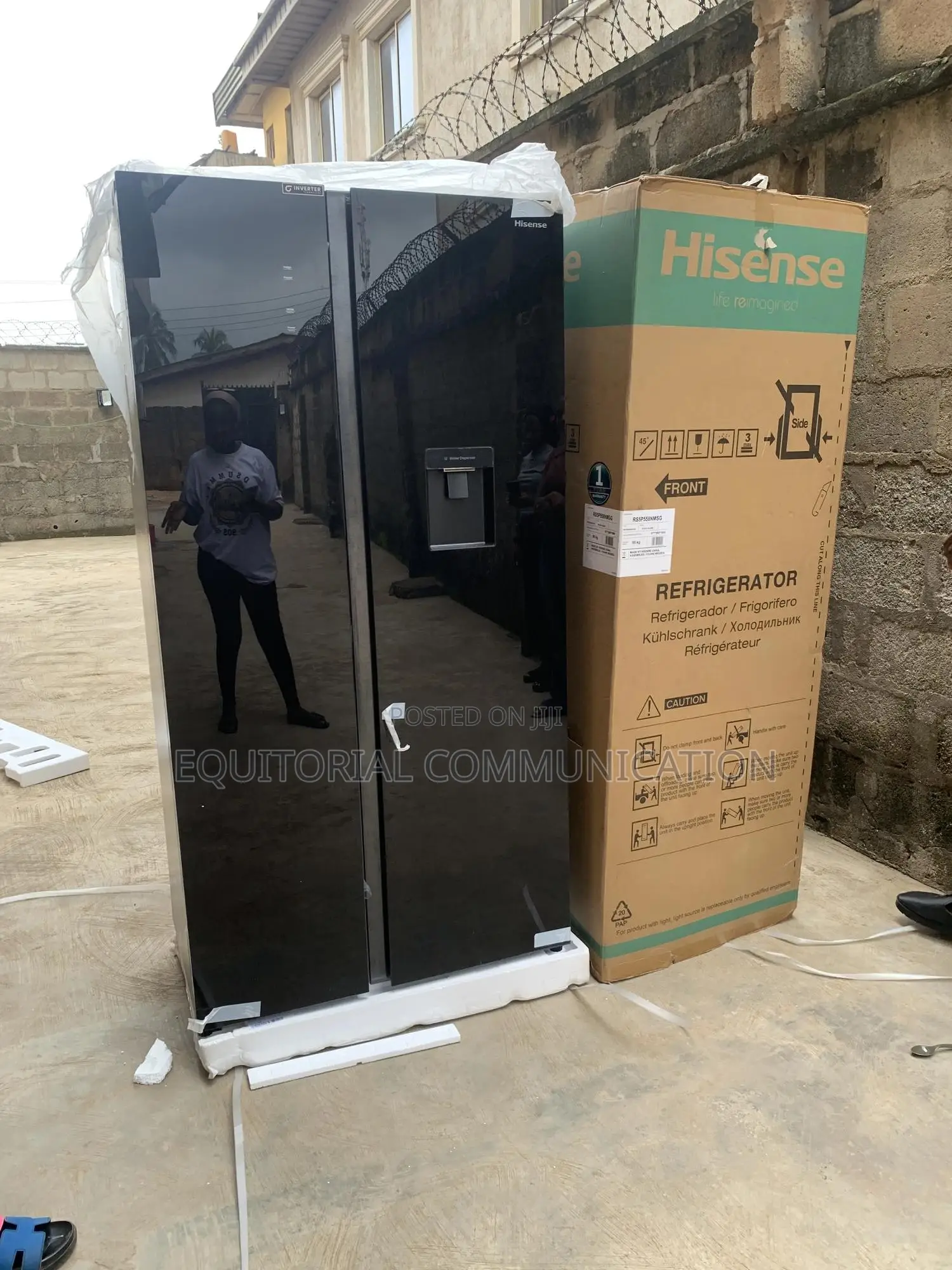 Minimalist 558l Fridge Design – Hisense Rs5p5558nmsg