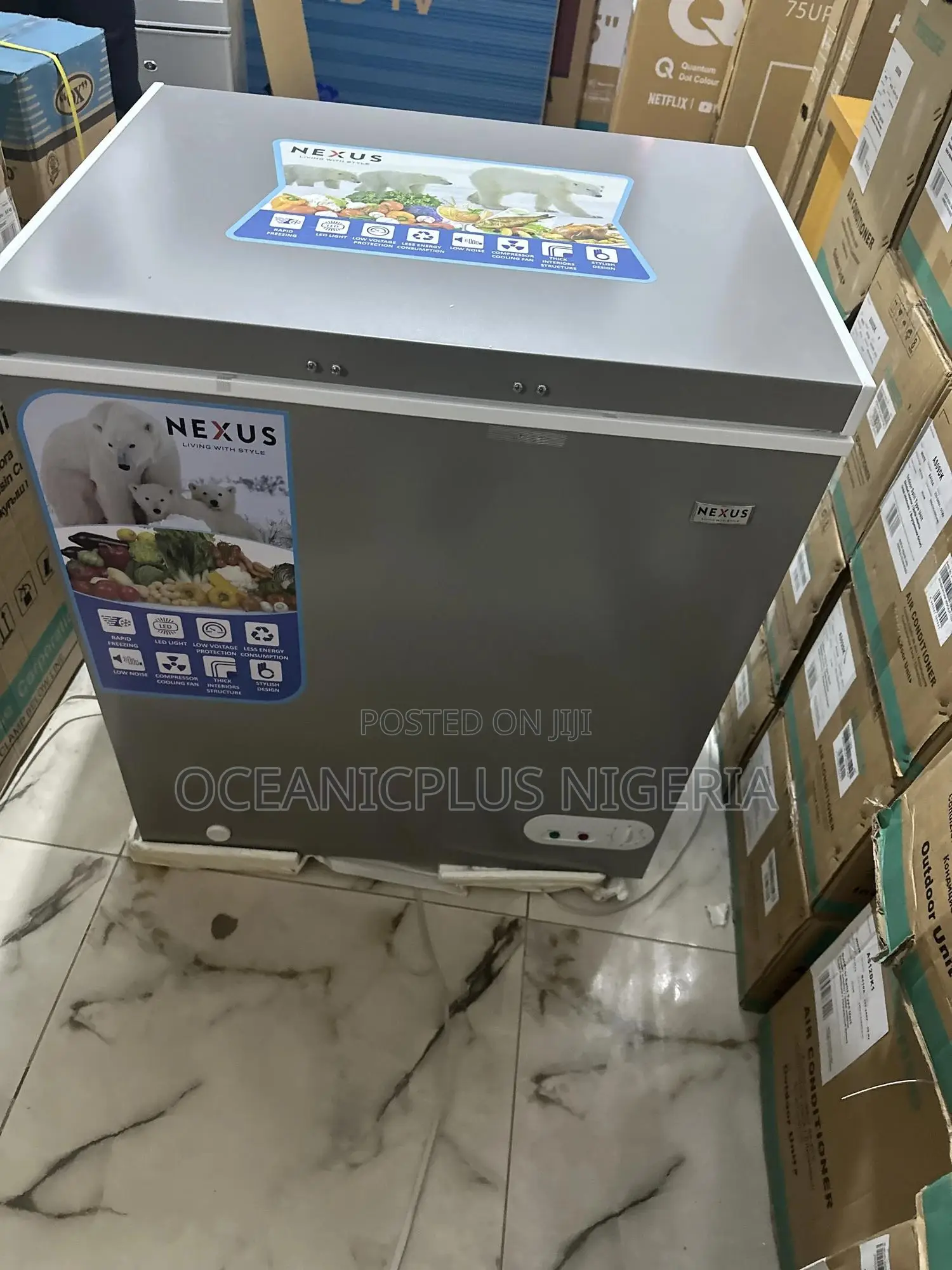 Nexus Icevault 150litres Nx-160h Chest Freezer