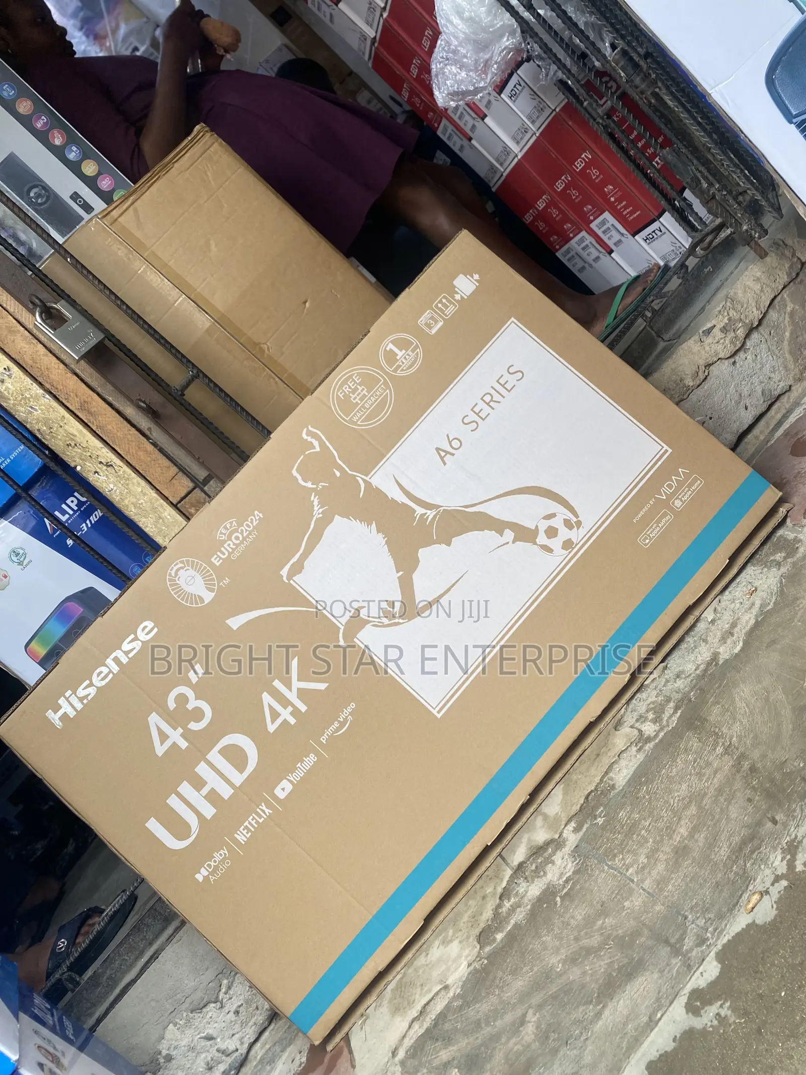 Hisense Uhd A6 Series 43” Tv