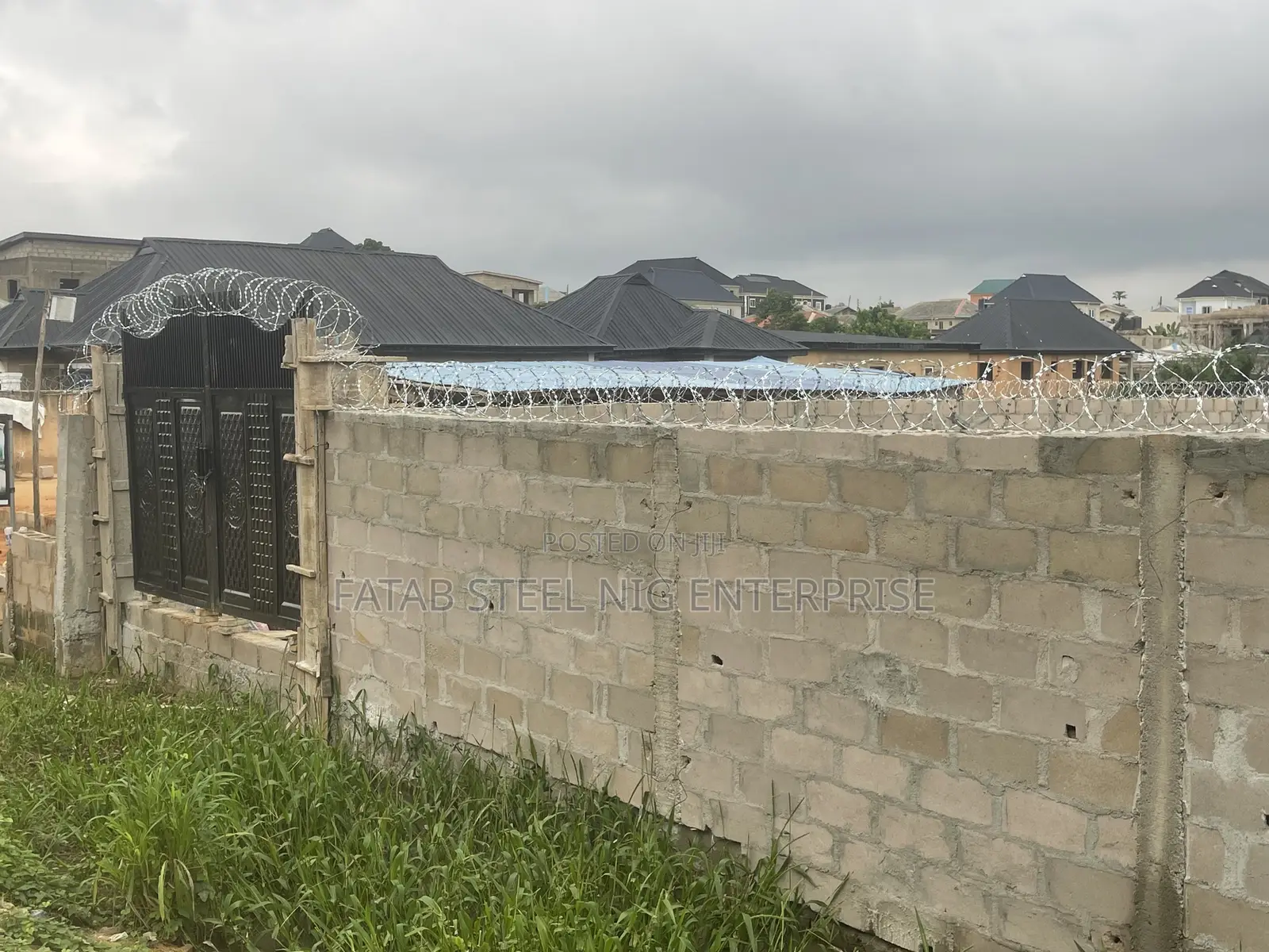Security Razor Barb Wire Against Burglar or Theft
