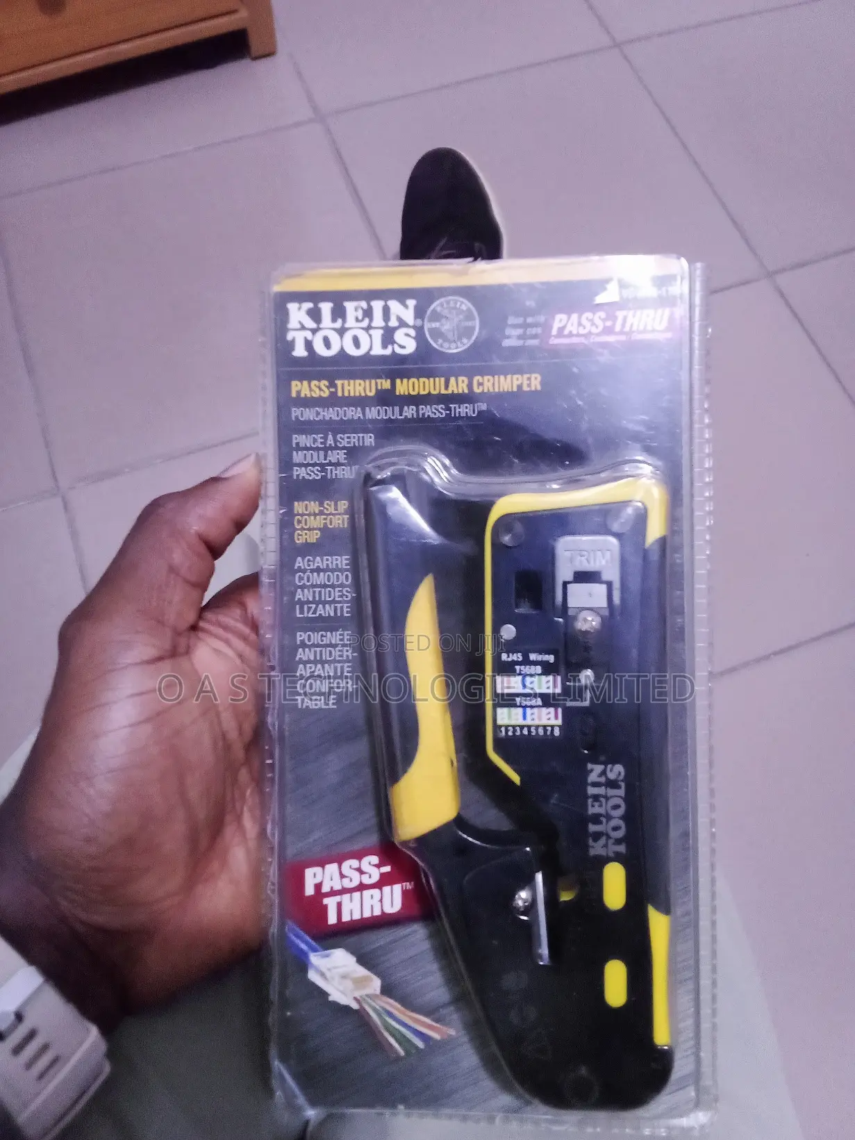 Pass-Thru Modular Crimper – For Rj45 Rj11 Connectors