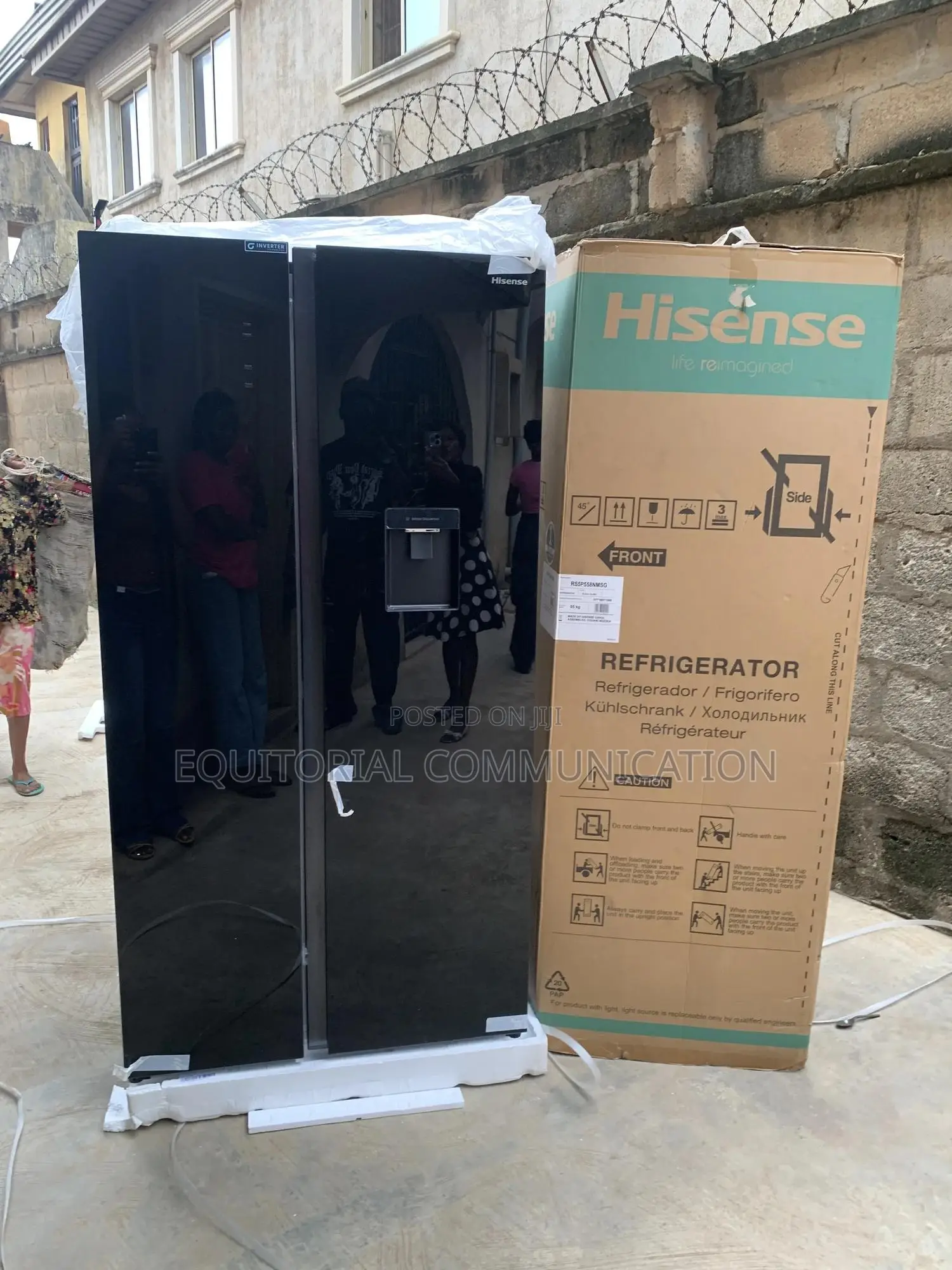 Your Modern Kitchen Companion – Hisense Rs5p5558nmsg Fridge