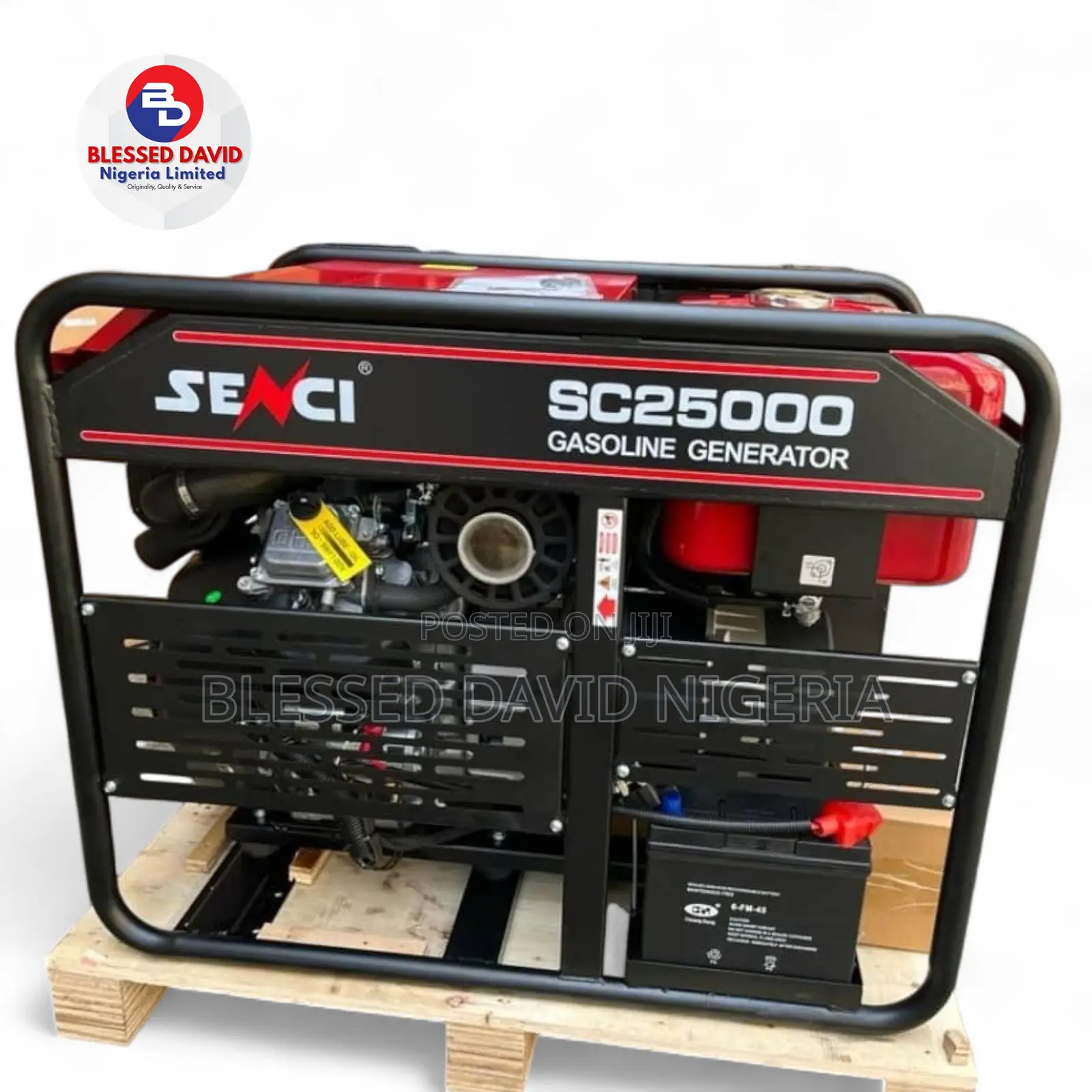 Senci Sc25000 18kva Dual Cylinder Petrol Generator