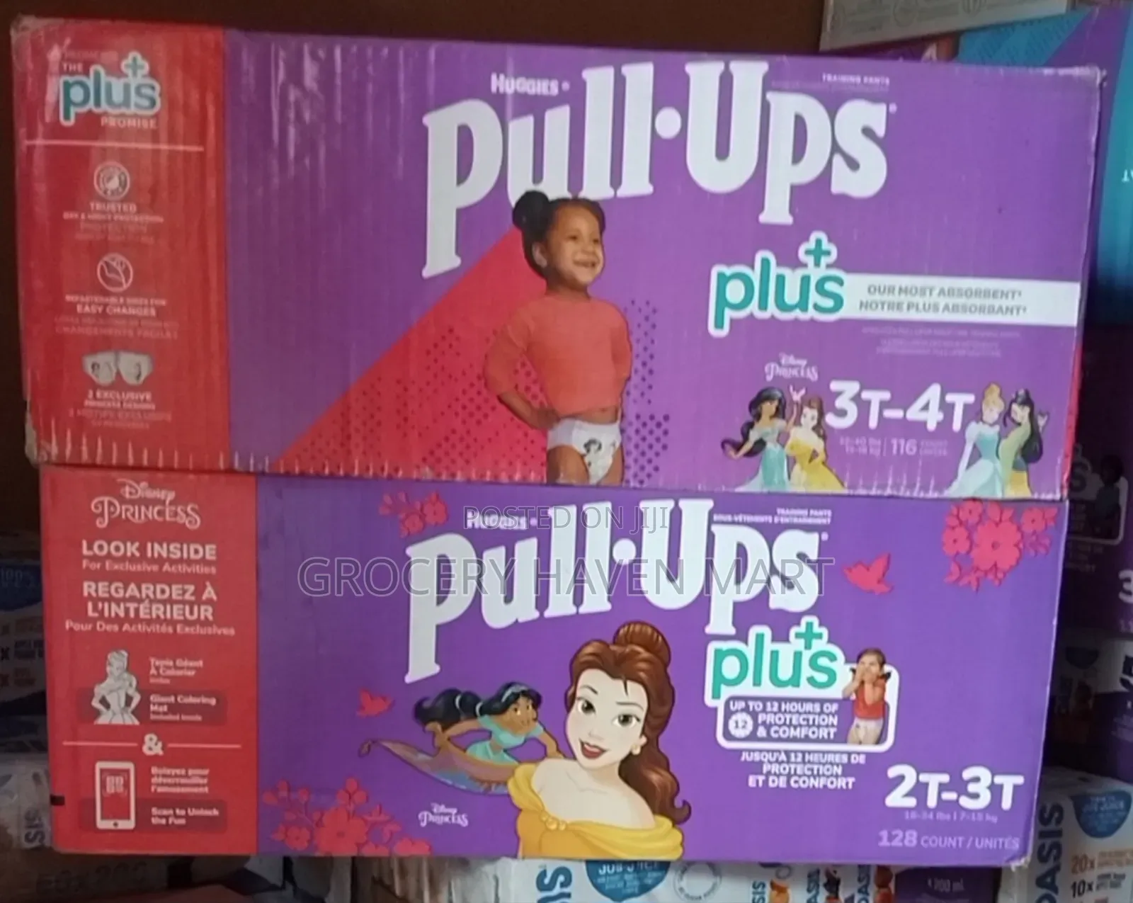 Huggies Pull Ups Training Pants ( Sizes 2t-3t, 3t-4t,4t-5t)