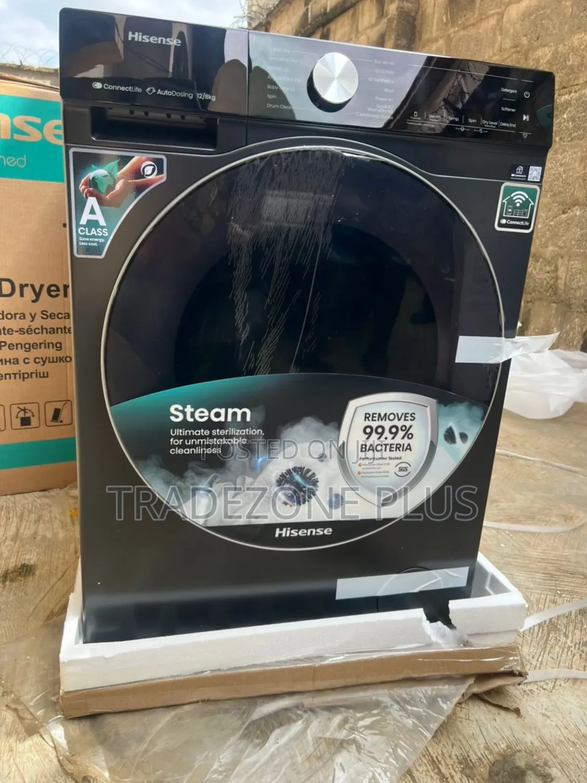 Easy to Use Hisense Automatic Topload Washing Machine12kg/