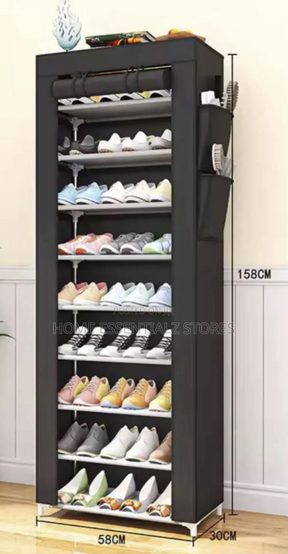 Fabric Storage Shoes Rack - Dust-Proof Shoe Organizer
