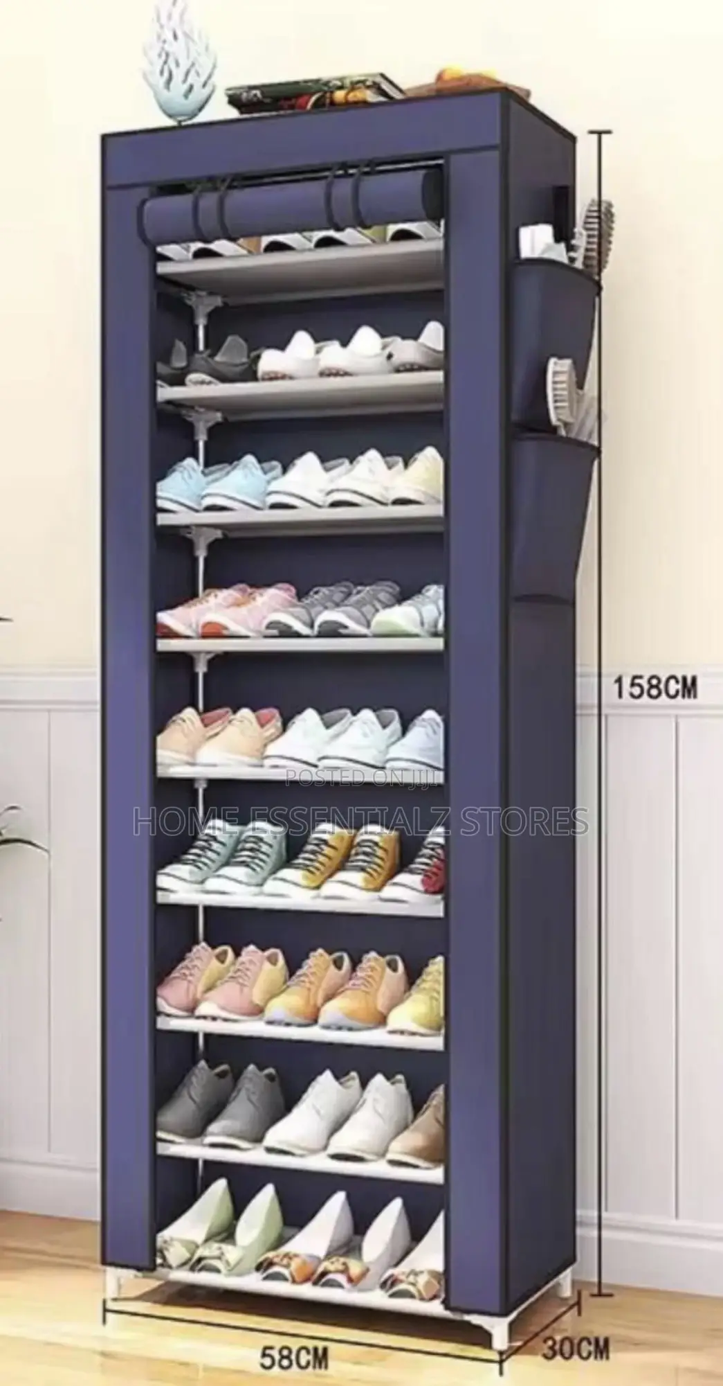 Fabric Storage Shoes Rack - Dust-Proof Shoe Organizer