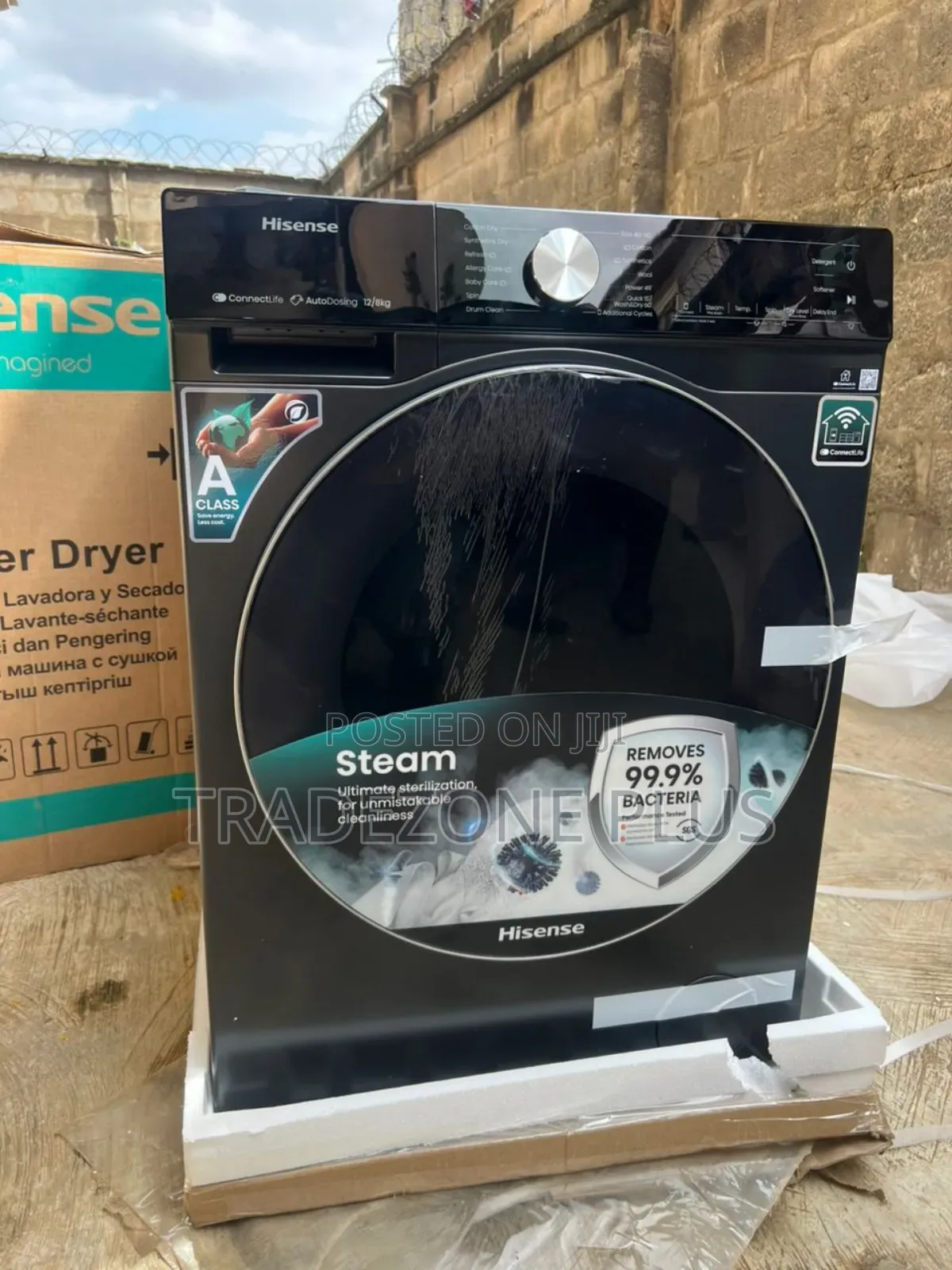 Laundry Assistant 12kg Wash /8kg Dryer Hisense