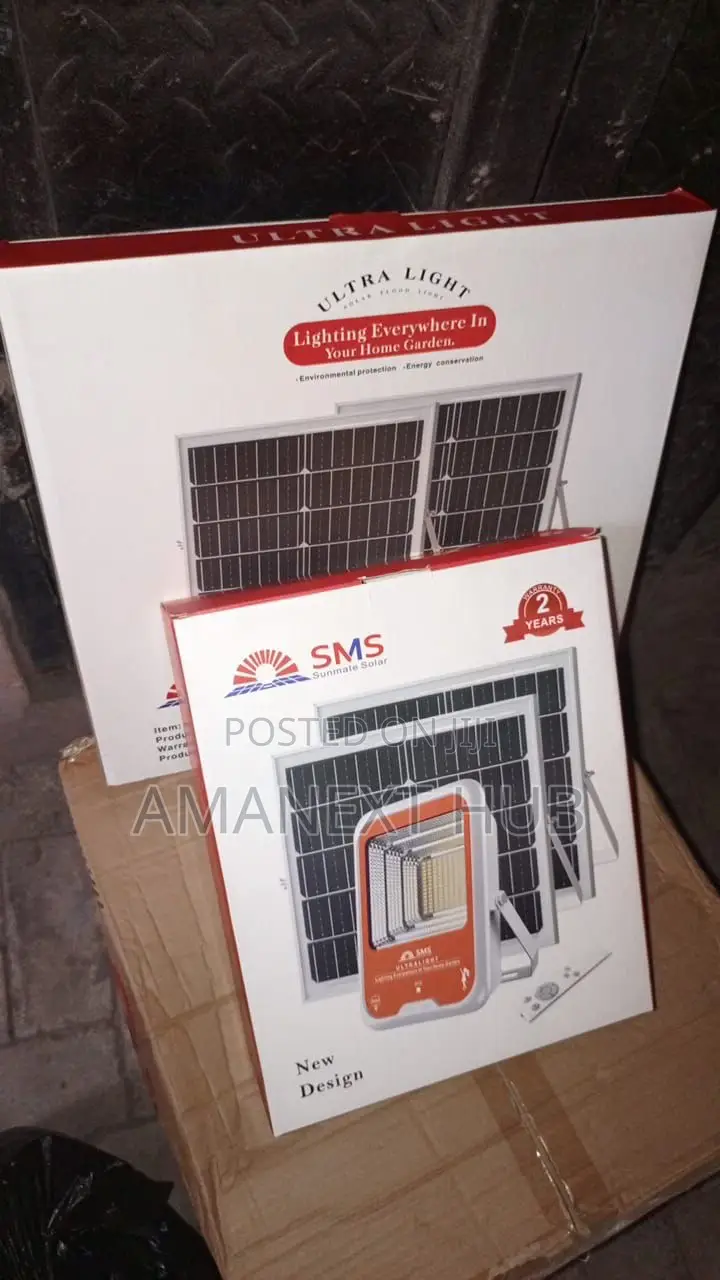 300w SMS Solar Flood Lights